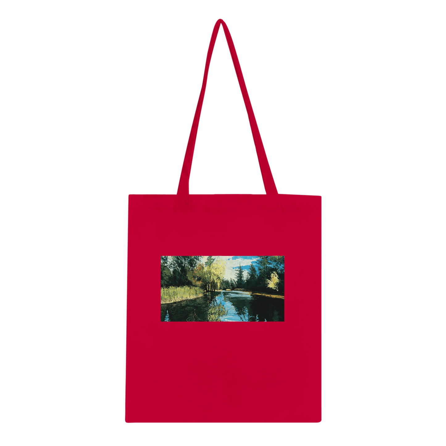 Good morning Good luck - Classic Tote Bag - eduardgurevich Red