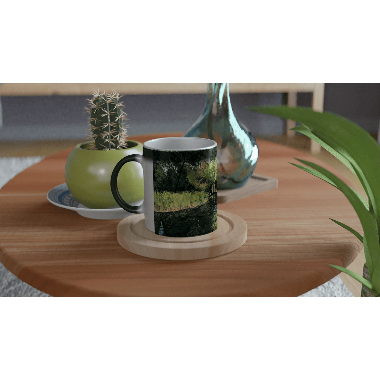 Good morning Good luck - Magic 11oz Ceramic Mug - eduardgurevich
