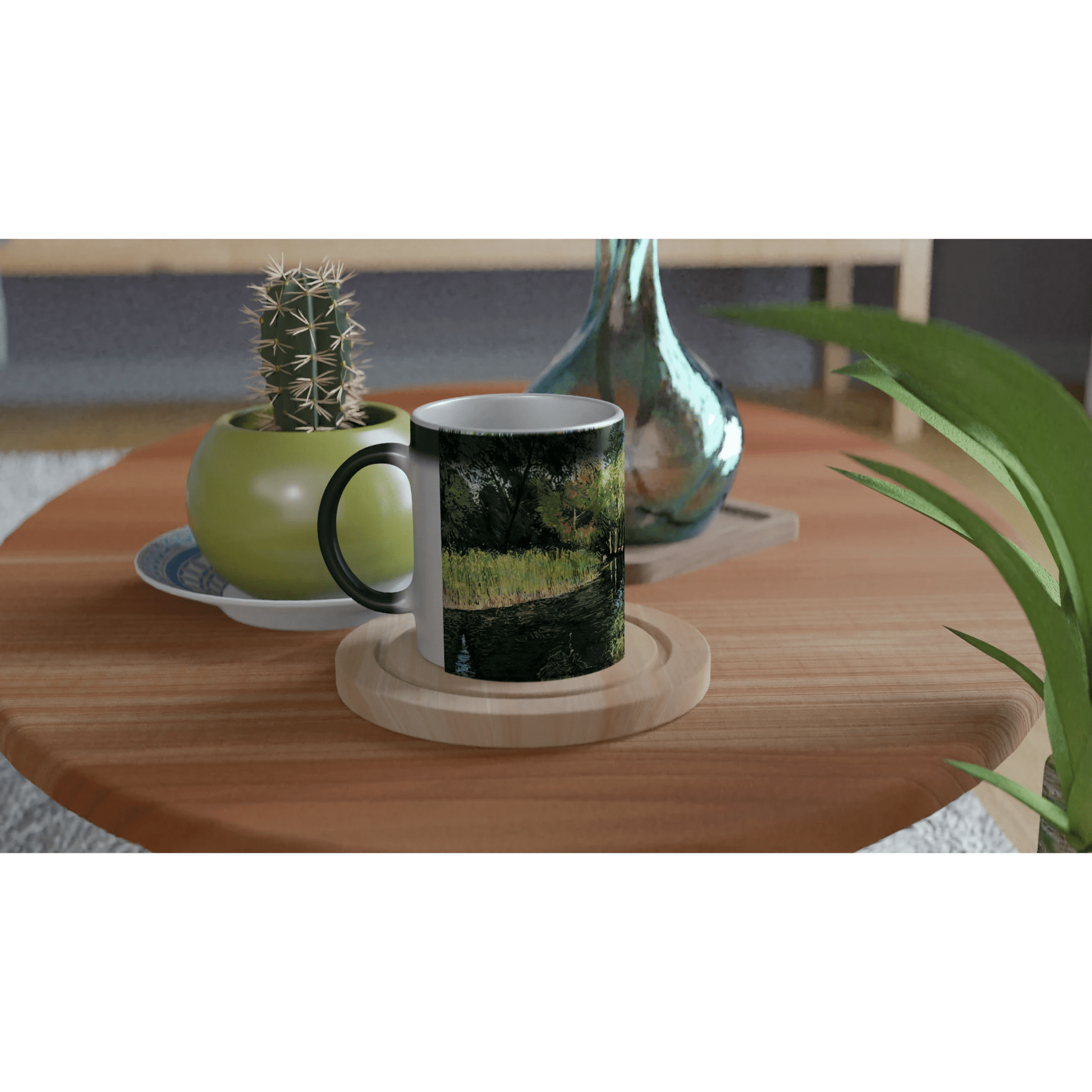 Good morning Good luck - Magic 11oz Ceramic Mug - eduardgurevich