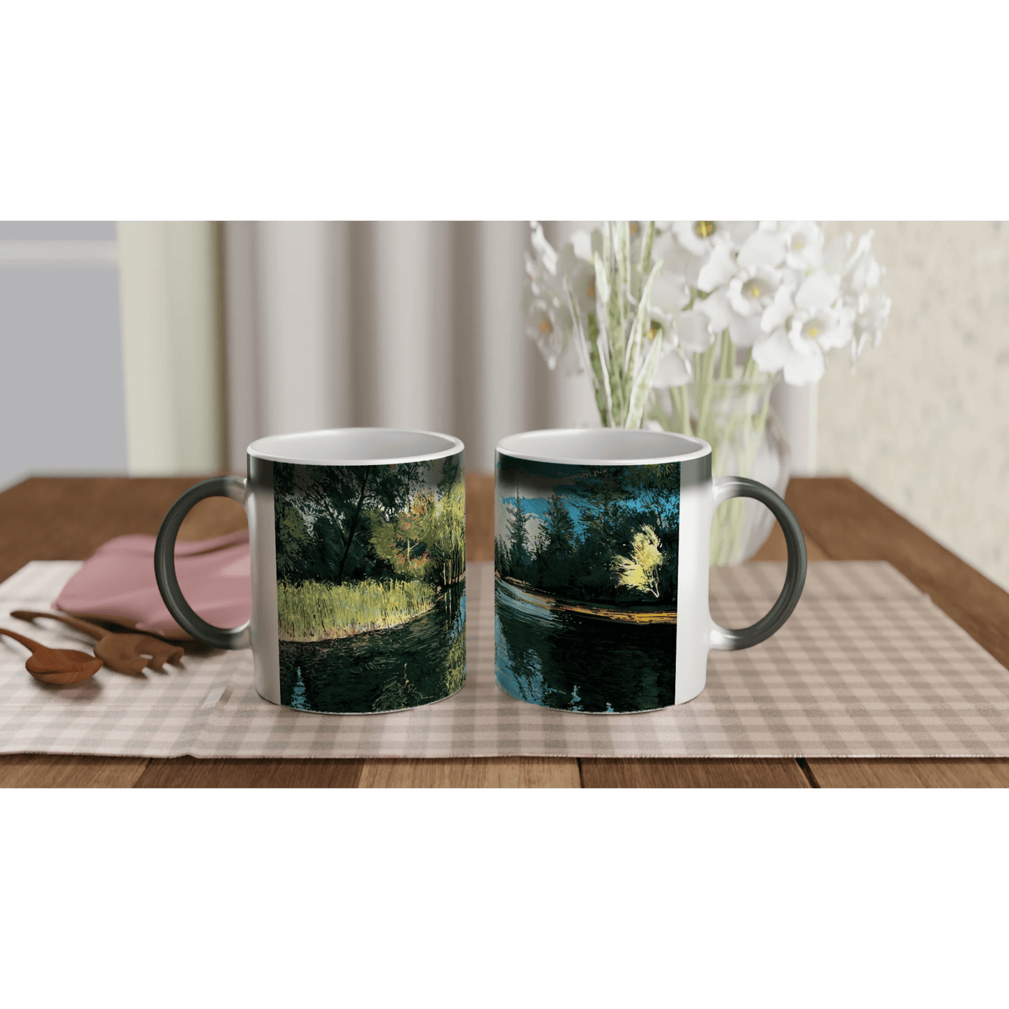 Good morning Good luck - Magic 11oz Ceramic Mug - eduardgurevich