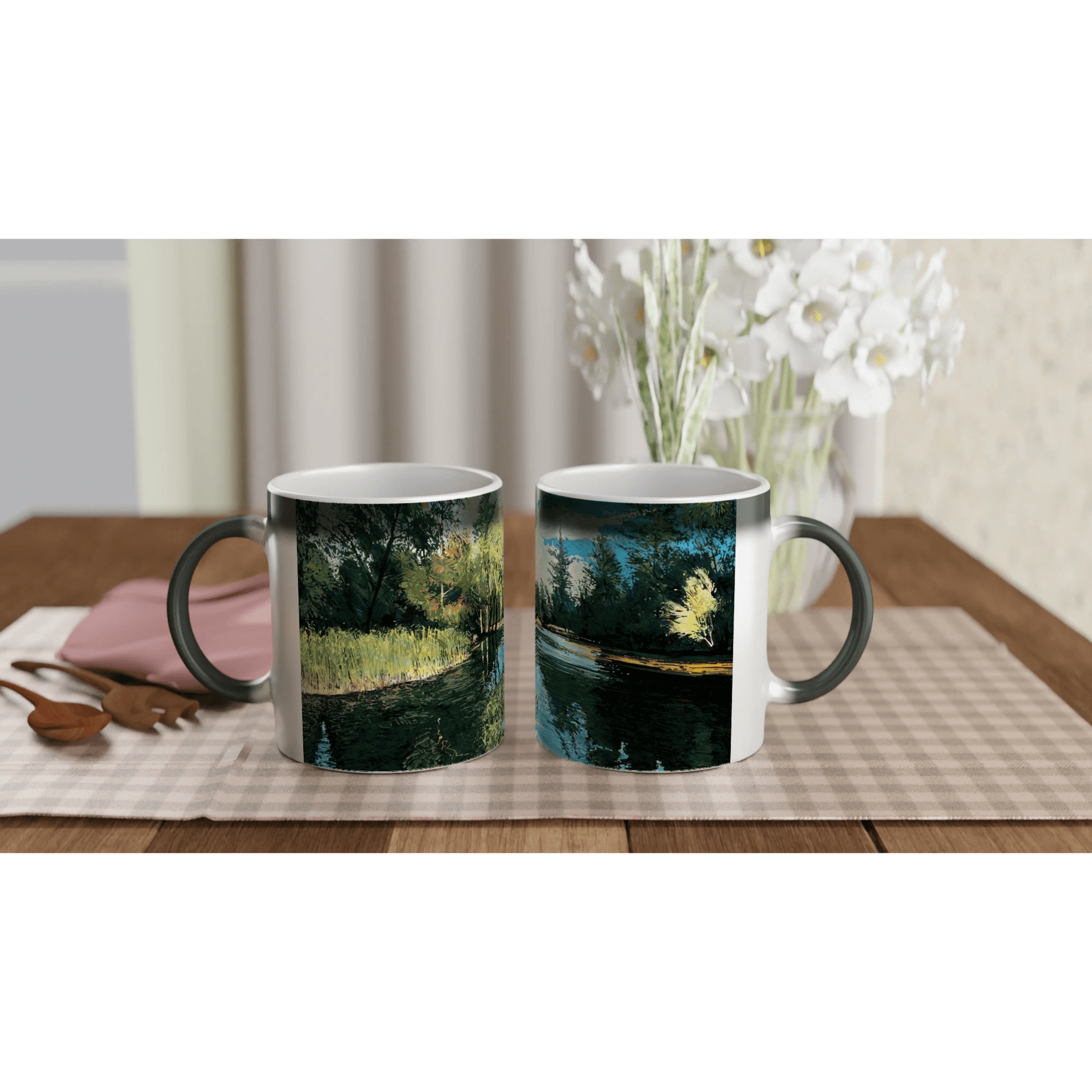 Good morning Good luck - Magic 11oz Ceramic Mug - eduardgurevich