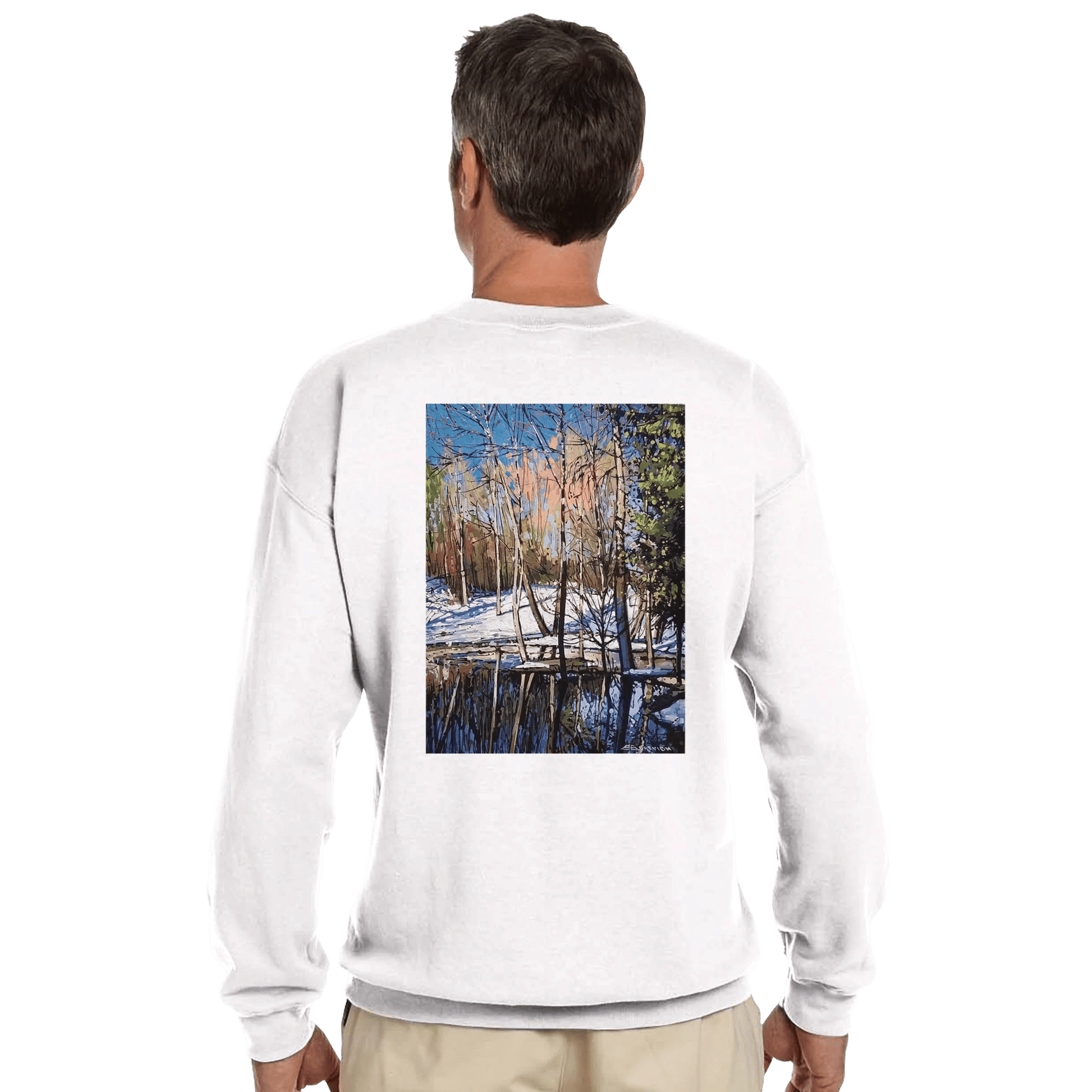 High visibility - Classic Unisex Crewneck Sweatshirt | Gildan® 18000 - eduardgurevich S