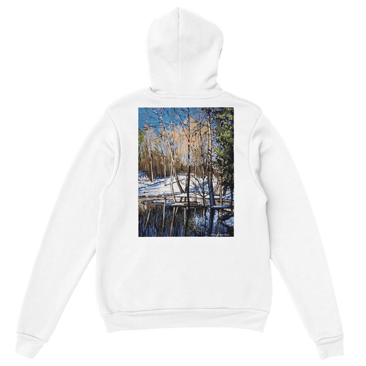 High visibility - Classic Unisex Pullover Hoodie | Gildan® 18500 White - eduardgurevich S