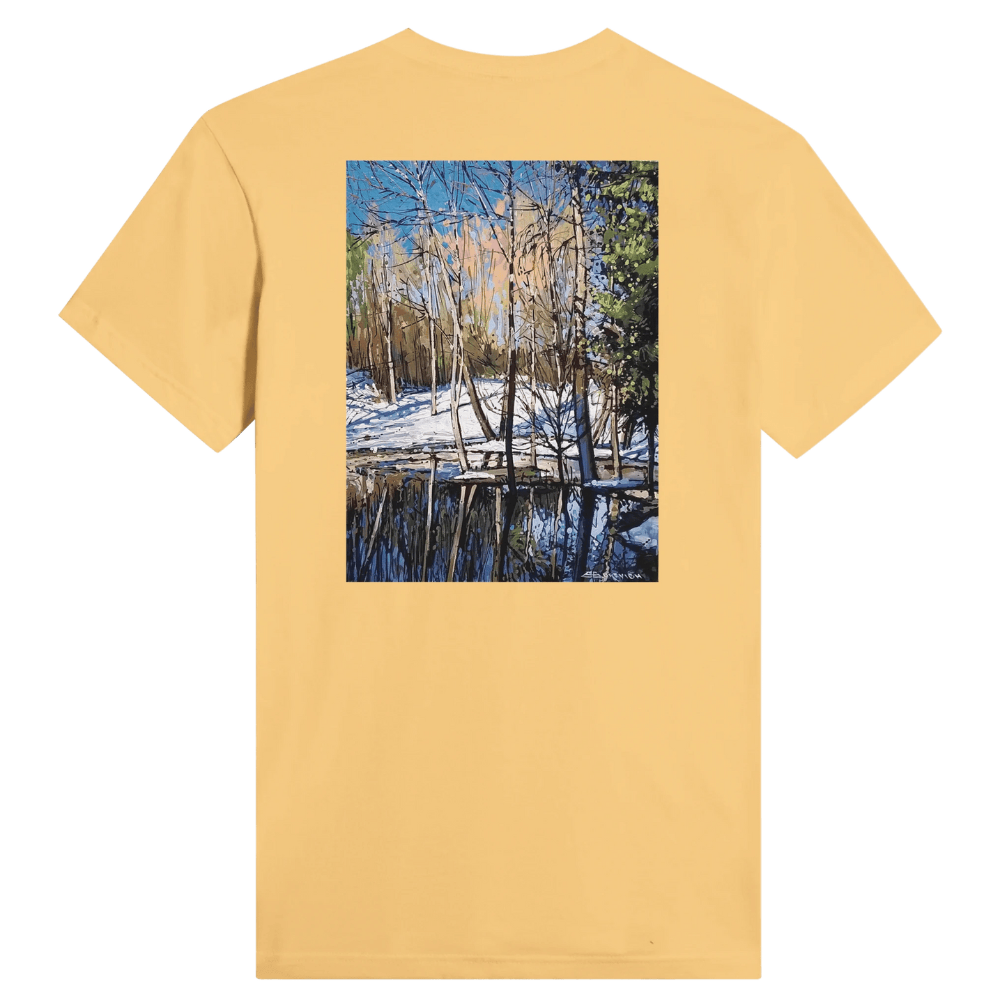 High visibility - Men's Fitted T-Shirt | Next Level 3600 - eduardgurevich L Banana Cream