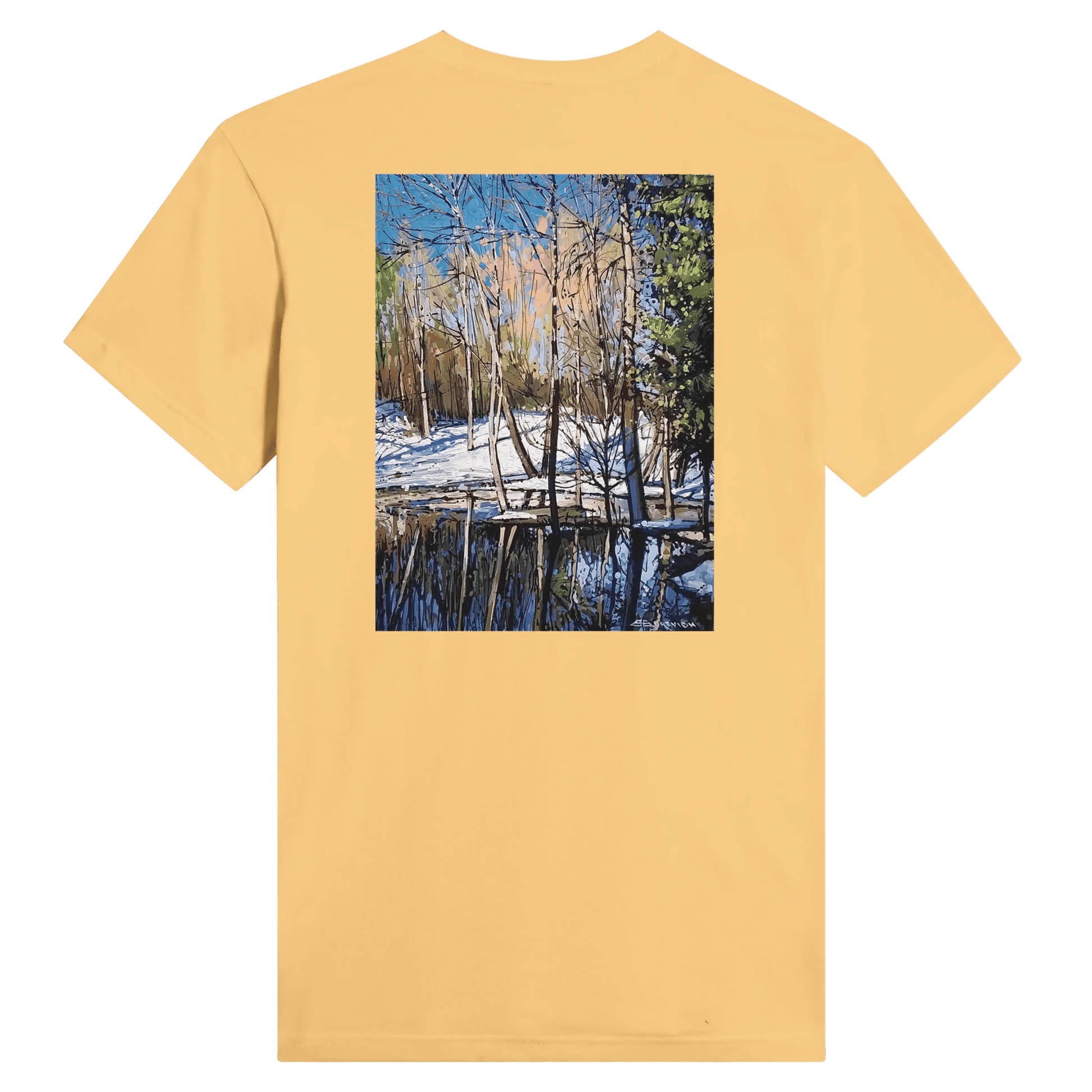 High visibility - Men's Fitted T-Shirt | Next Level 3600 - eduardgurevich L Banana Cream
