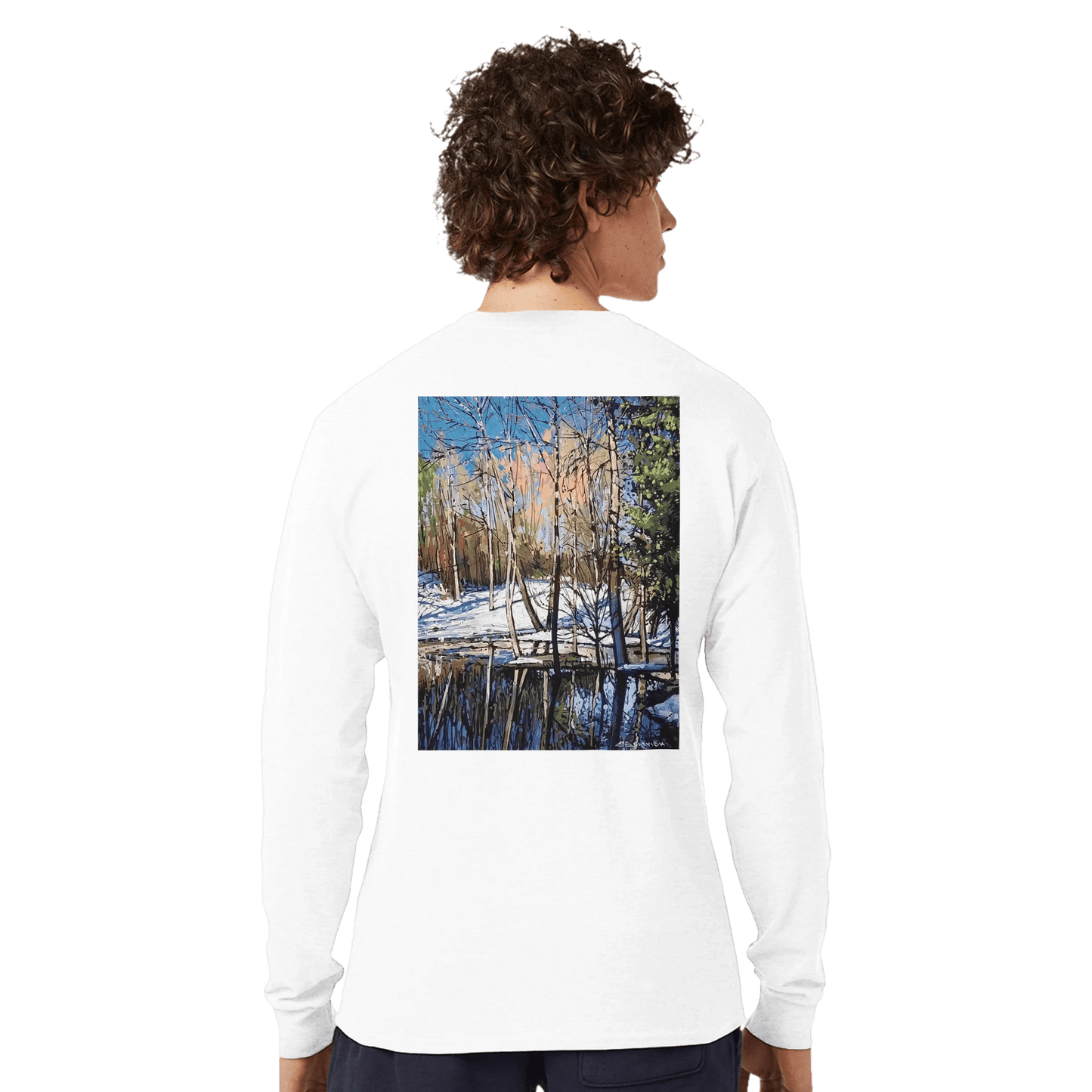High visibility - Men's Long - Sleeve T-Shirt | Champion CC8C - eduardgurevich S