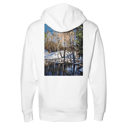 High visibility - Men's Midweight Hooded Sweatshirt | Independent SS4500 - eduardgurevich S
