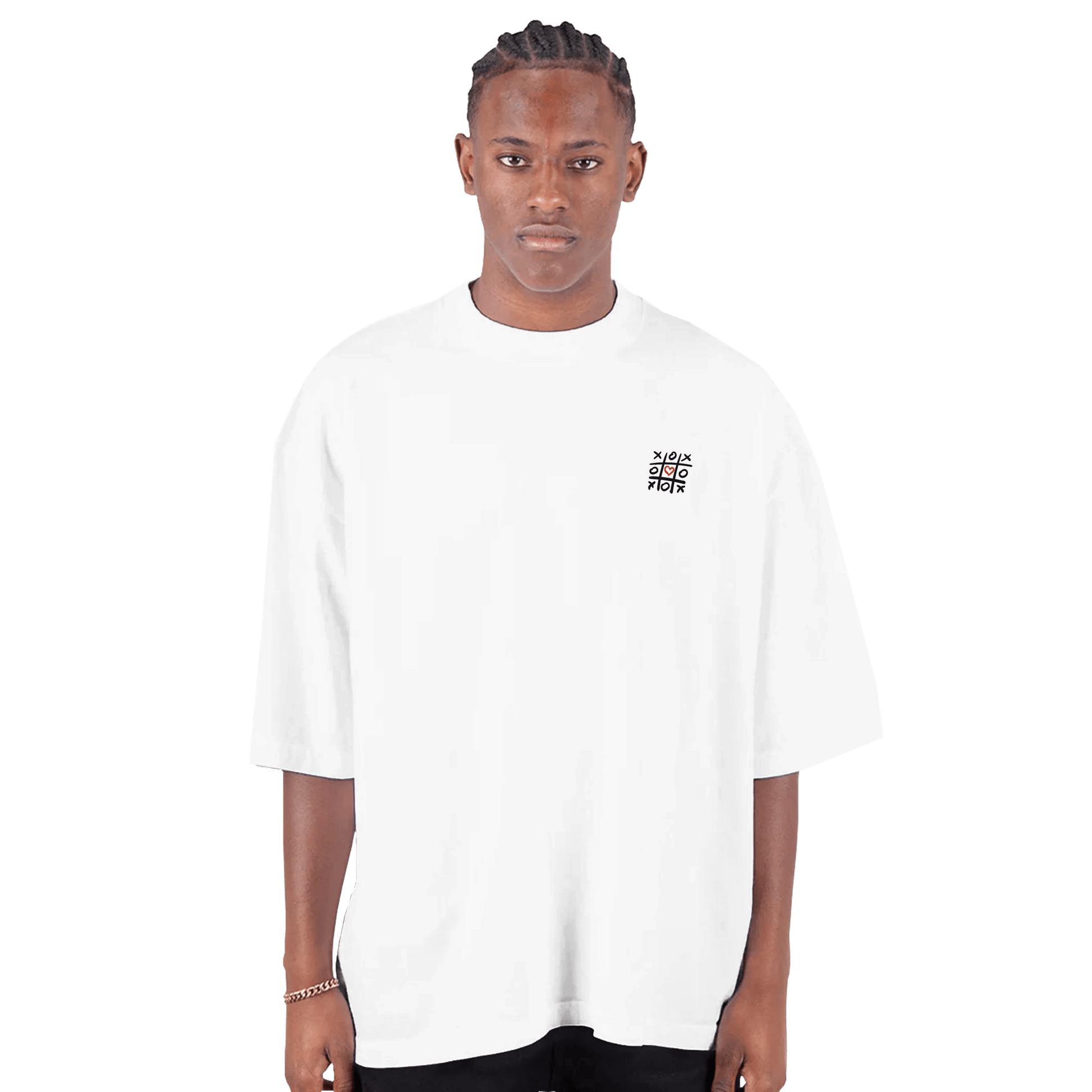 High visibility - Men's Oversized Drop - Shoulder Crewneck T-Shirt | Shaka Wear SHGDD - eduardgurevich S