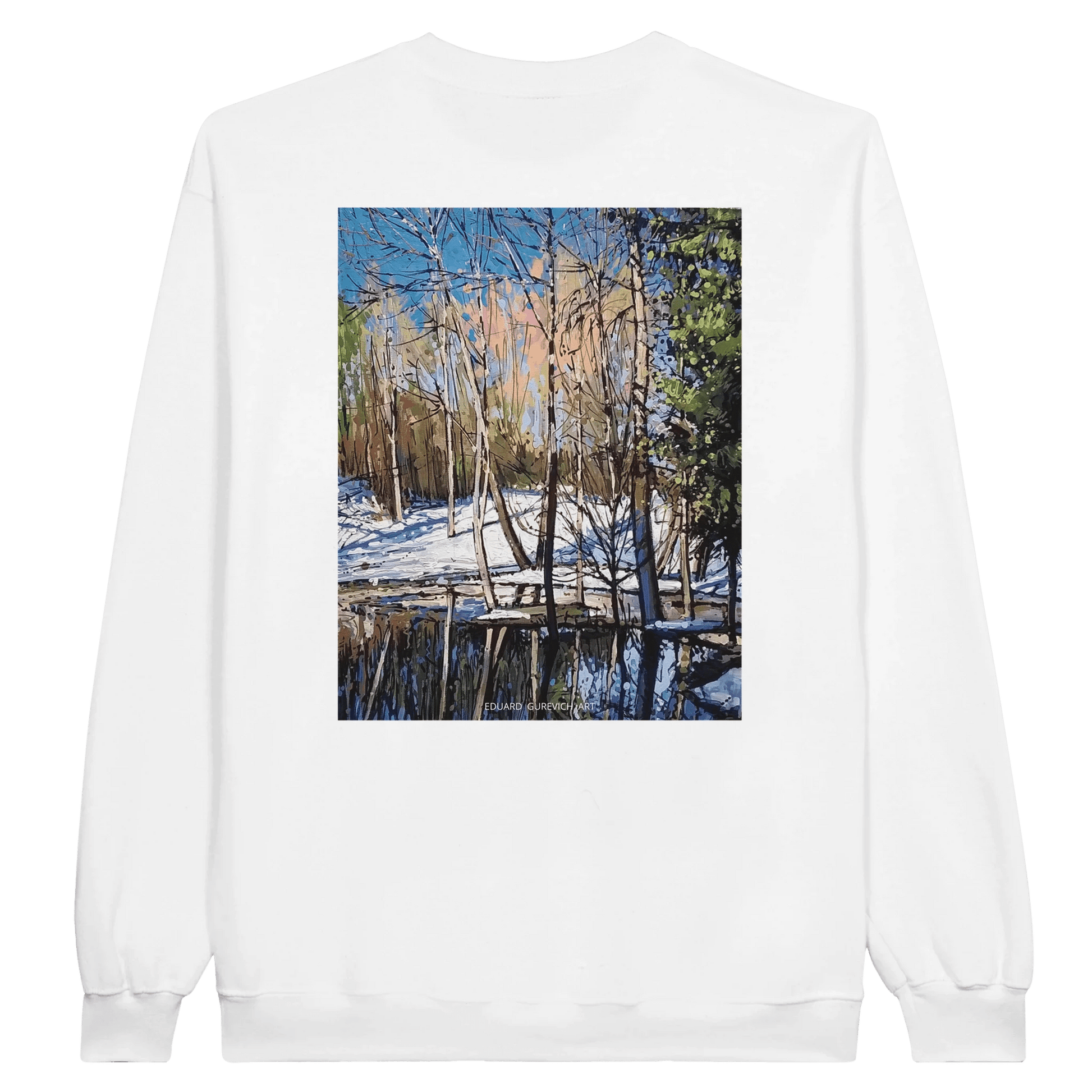 High visibility - Midweight Fleece Adult Crewneck Sweatshirt | Gildan SF000 - eduardgurevich S