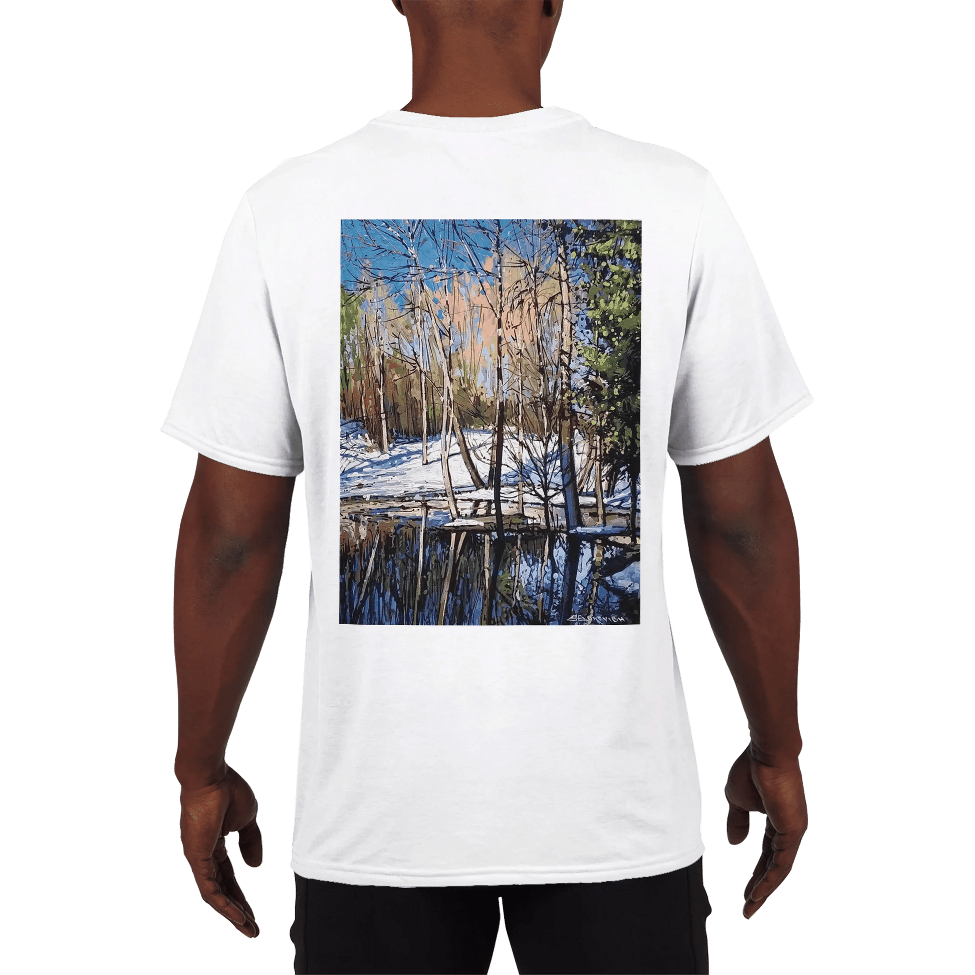 High visibility - Performance Unisex Crewneck T-shirt - eduardgurevich S