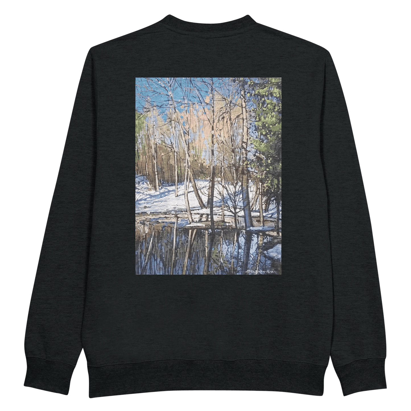 High visibility - Premium Unisex Crewneck Sweatshirt - eduardgurevich S