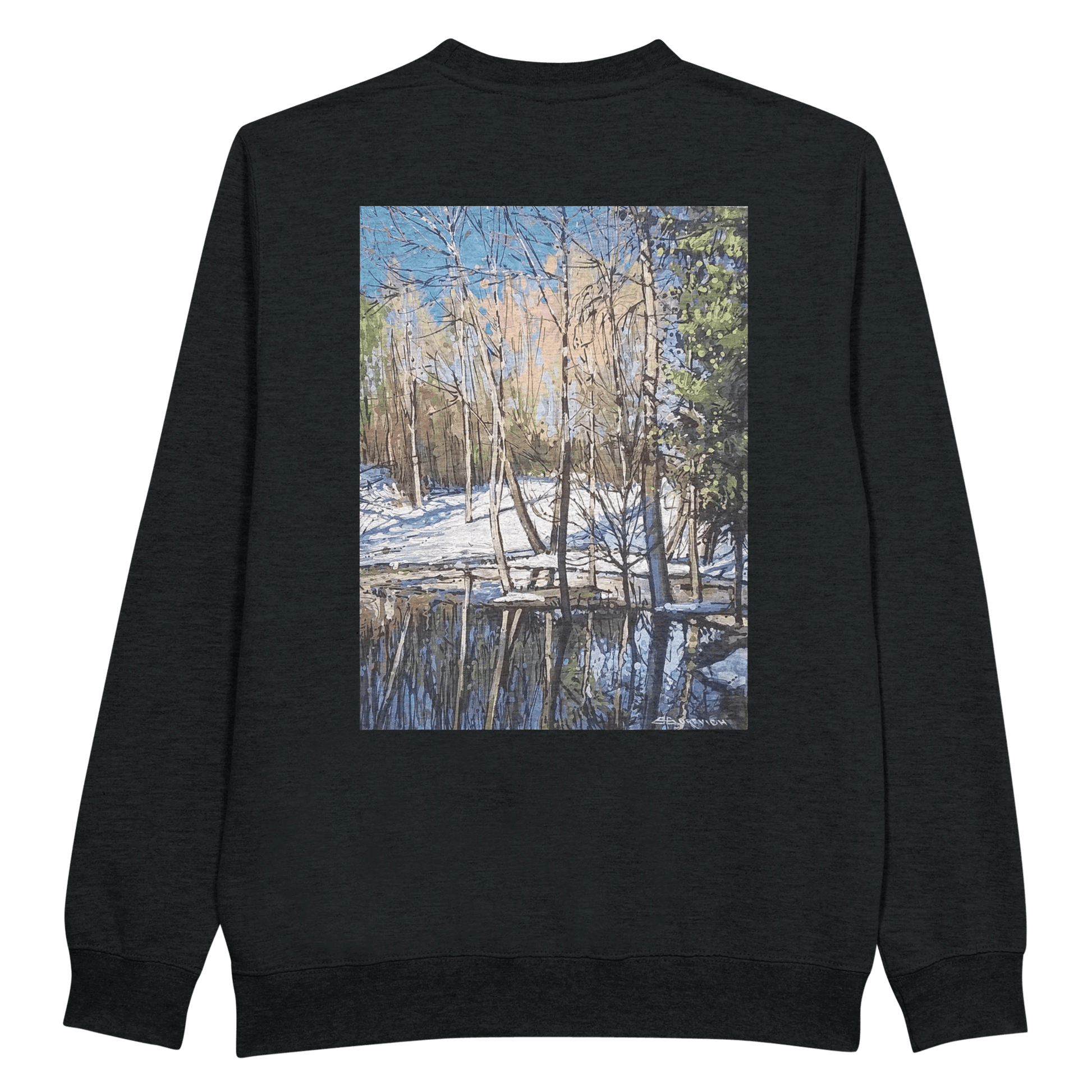 High visibility - Premium Unisex Crewneck Sweatshirt - eduardgurevich S