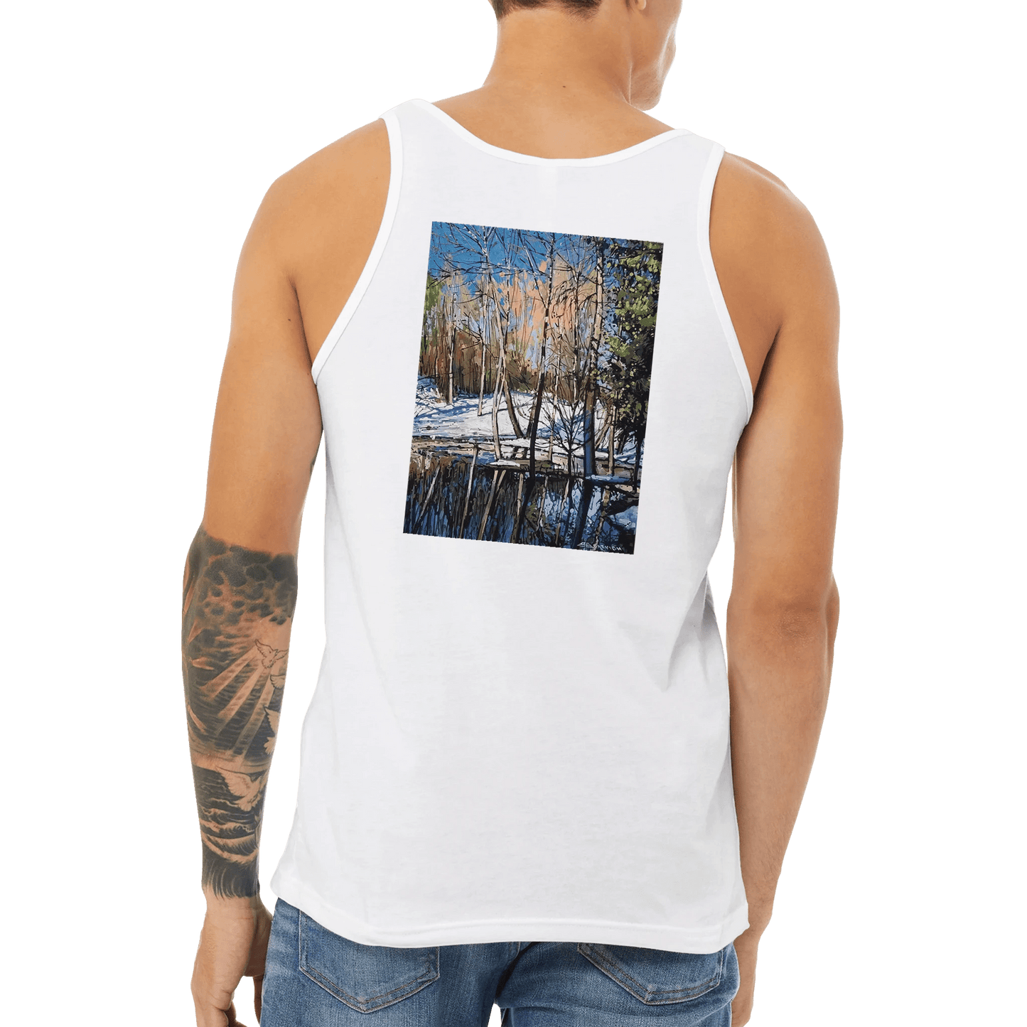 High visibility - Premium Unisex Tank Top - eduardgurevich S
