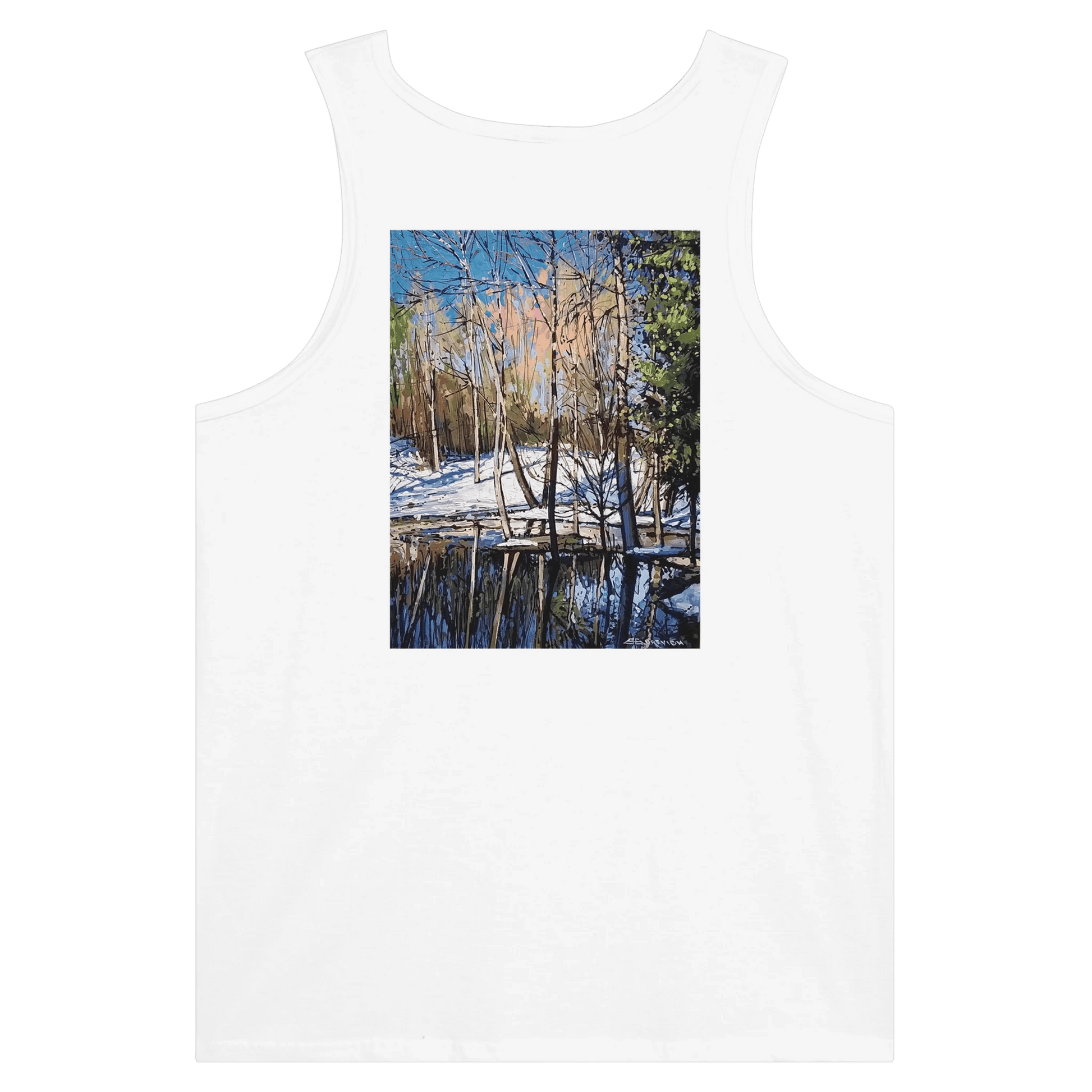High visibility - Premium Unisex Tank Top - eduardgurevich S