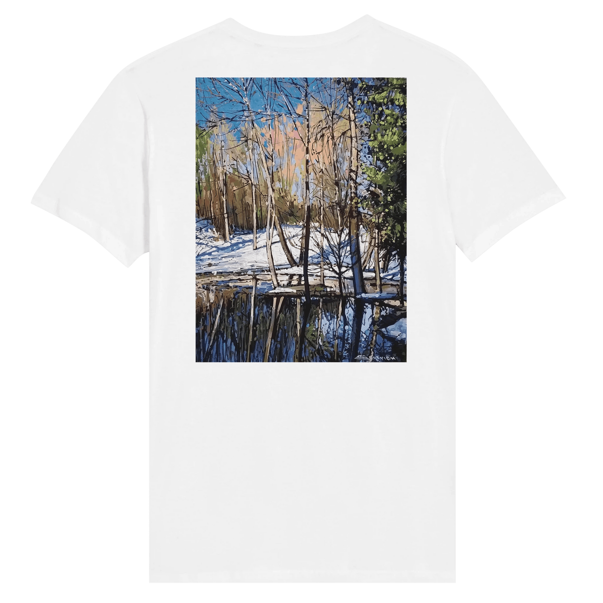 High visibility - Premium Unisex V - Neck T-shirt - eduardgurevich S