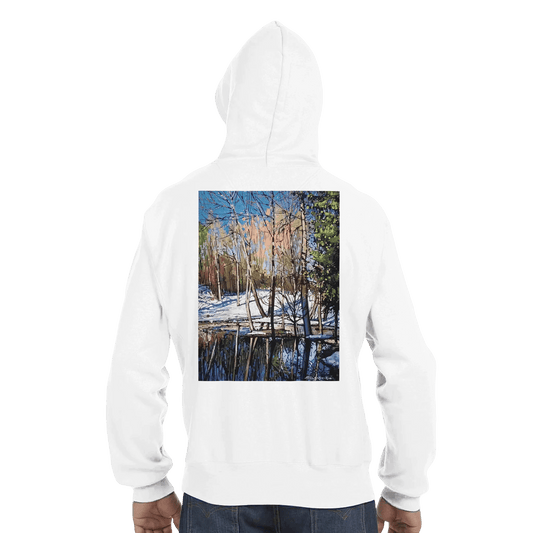 High visibility - Recycled polyester Unisex Pullover Hoodie | Champion S1051 - eduardgurevich S