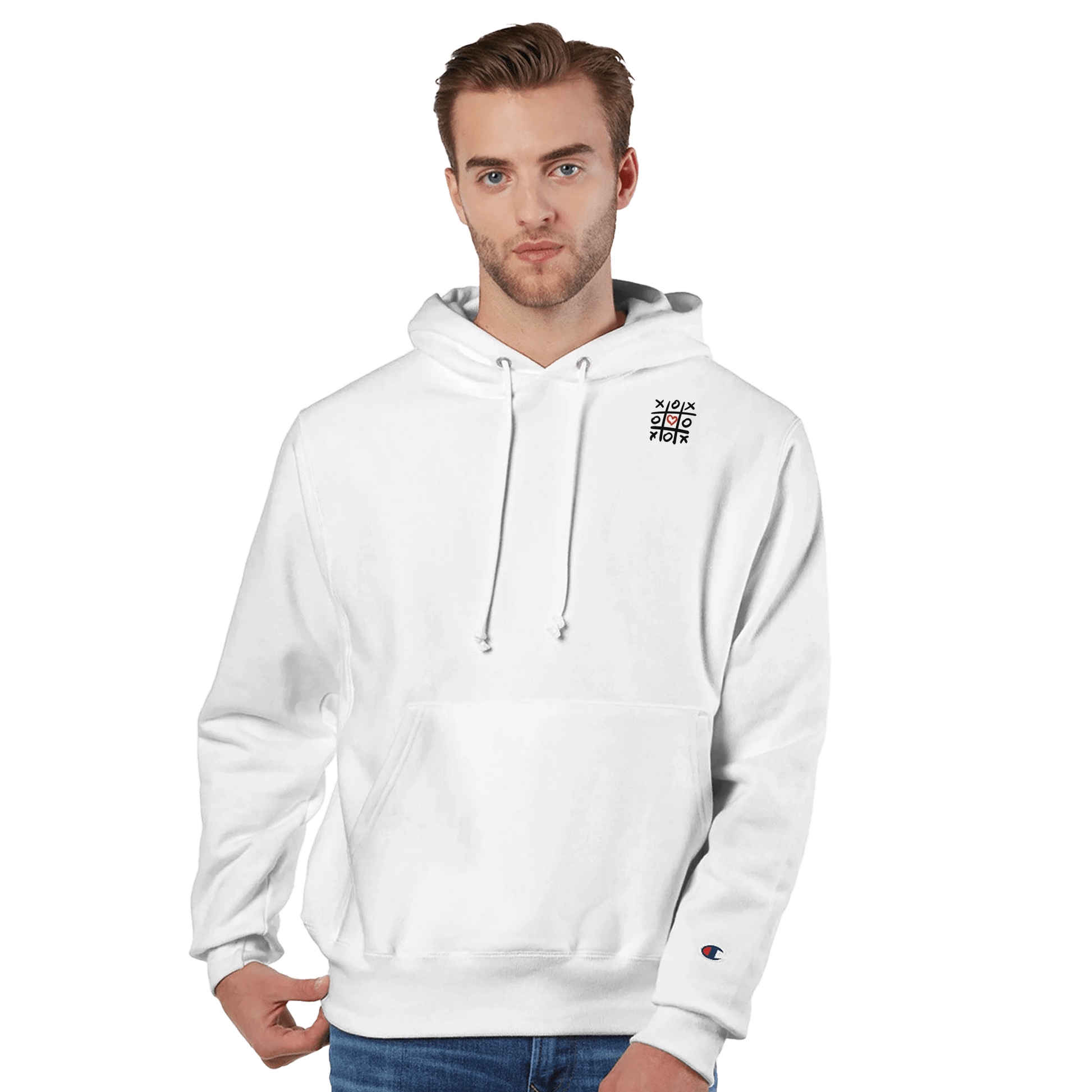 High visibility - Recycled polyester Unisex Pullover Hoodie | Champion S1051 - eduardgurevich S
