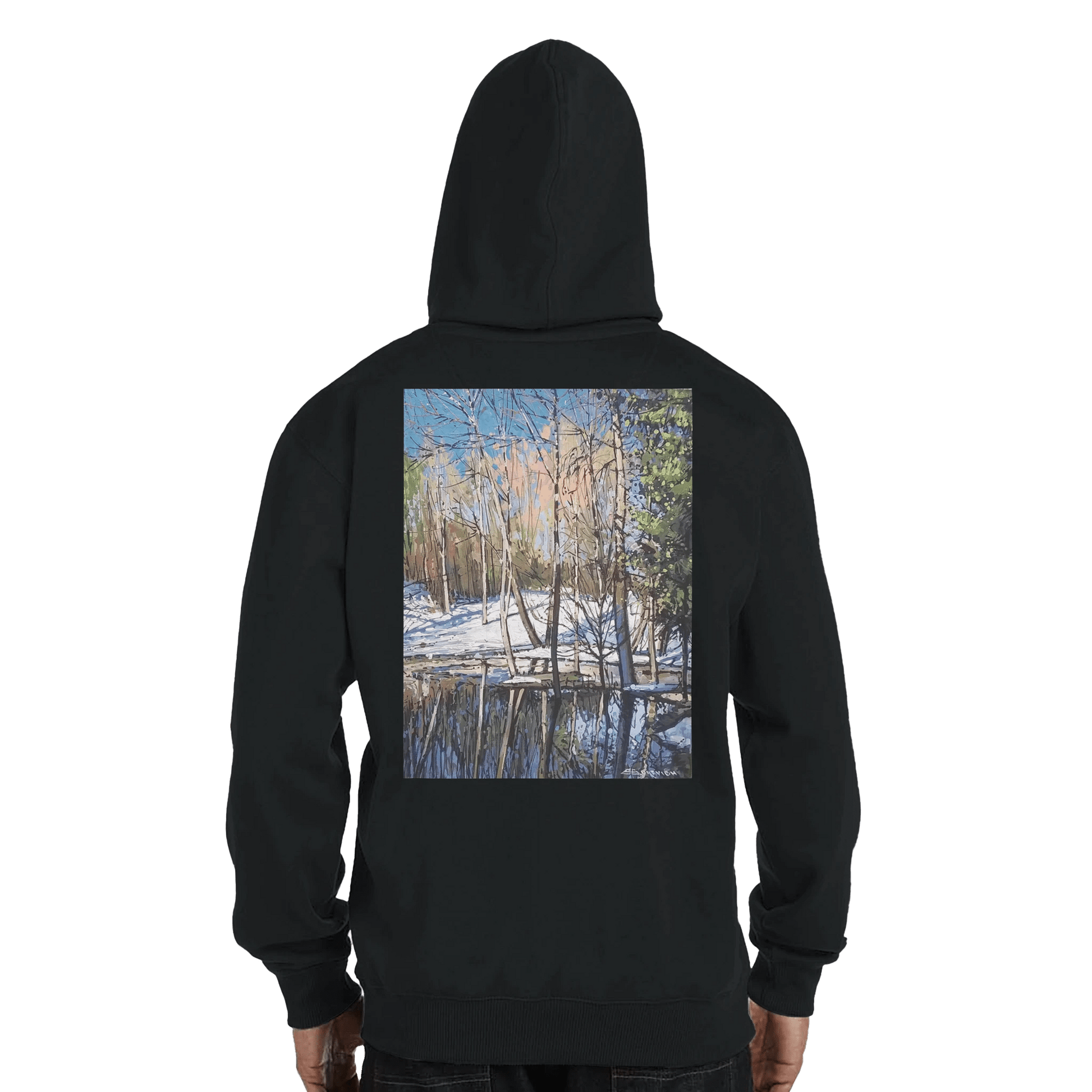 High visibility - Recycled Polyester Unisex Pullover Hoodie | Econscious EC5500 - eduardgurevich S