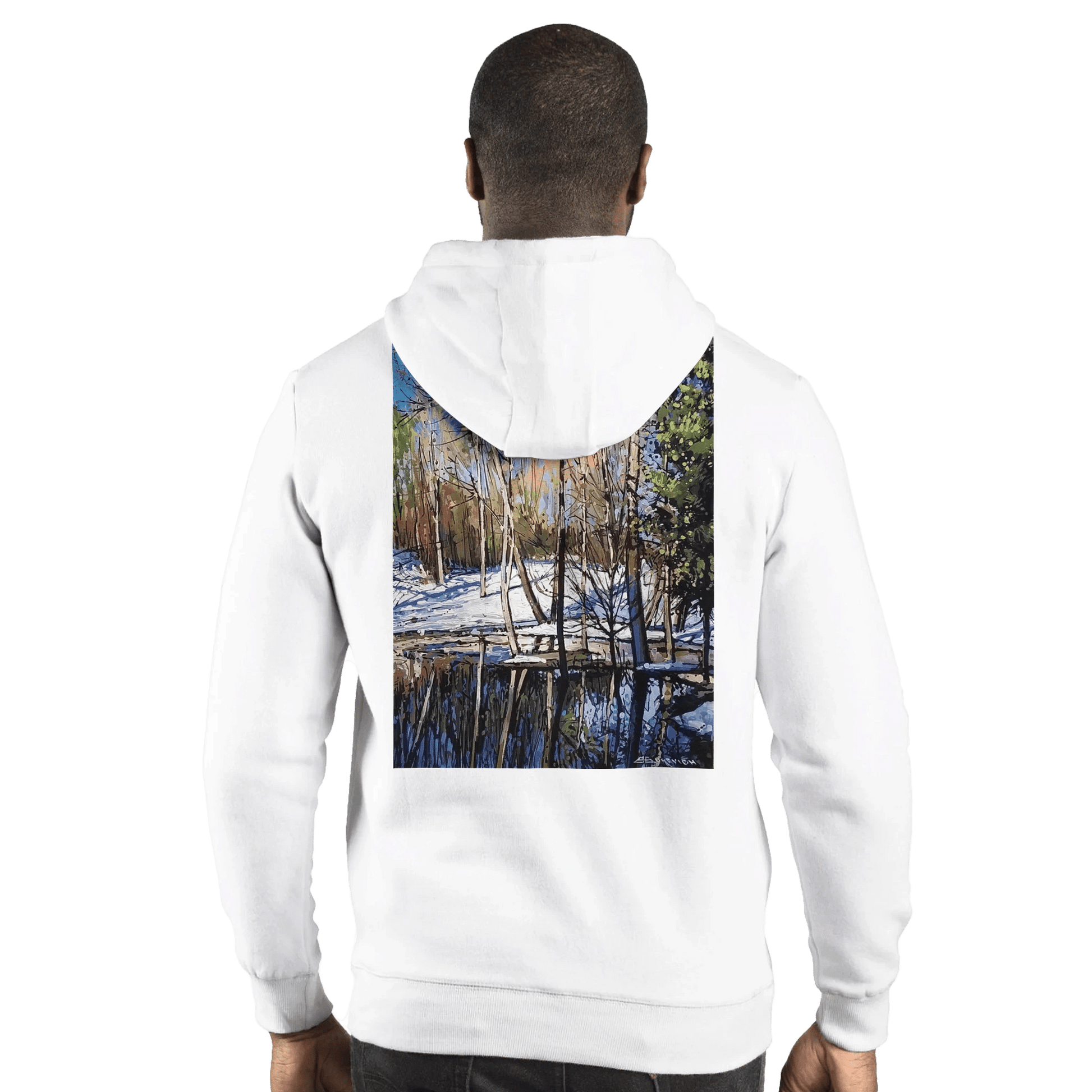 High visibility - Ultimate Fleece Unisex Pullover Hoodie | Threadfast 320H - eduardgurevich S