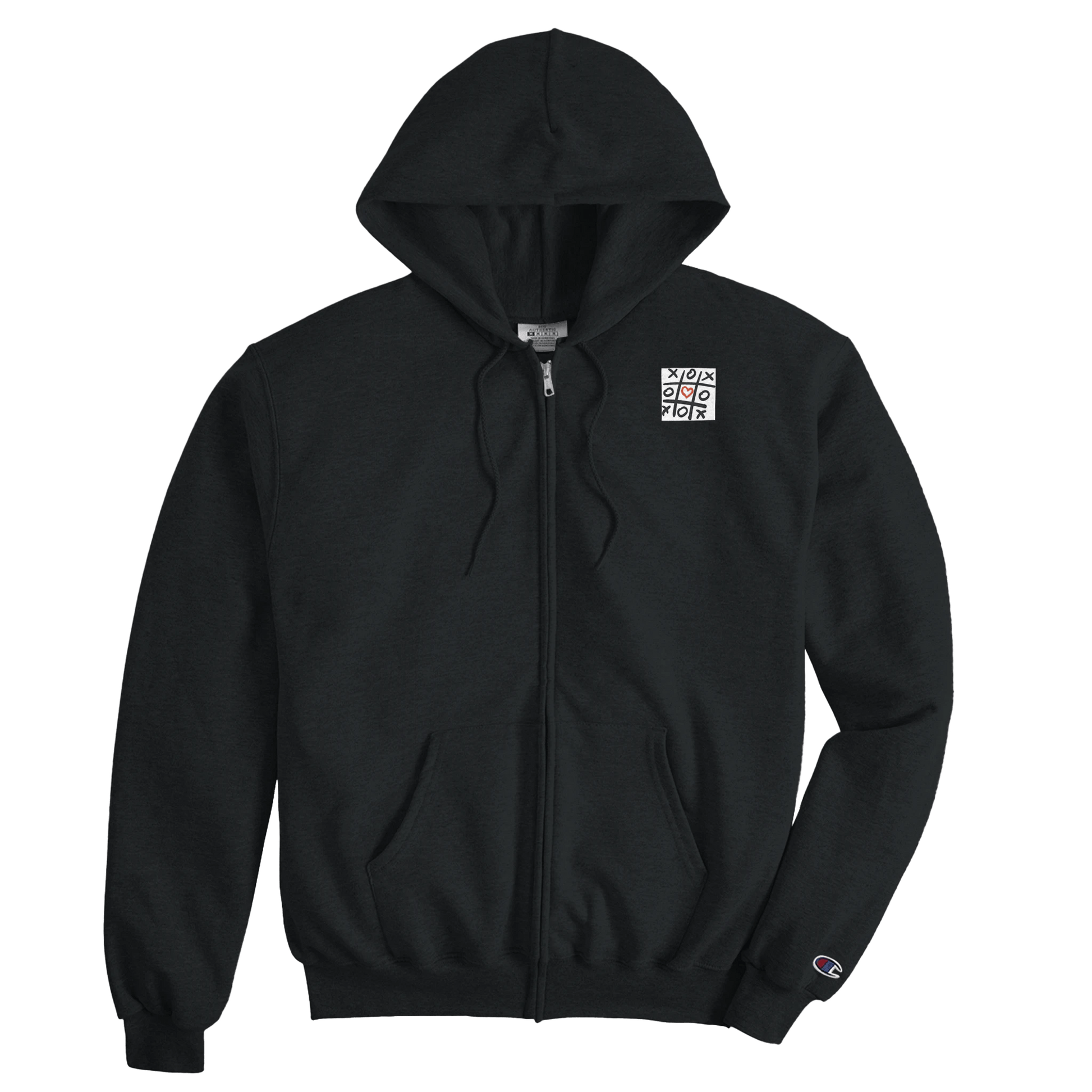 High visibility - Unisex Powerblend Zip Hoodie | Champion S800 - eduardgurevich S