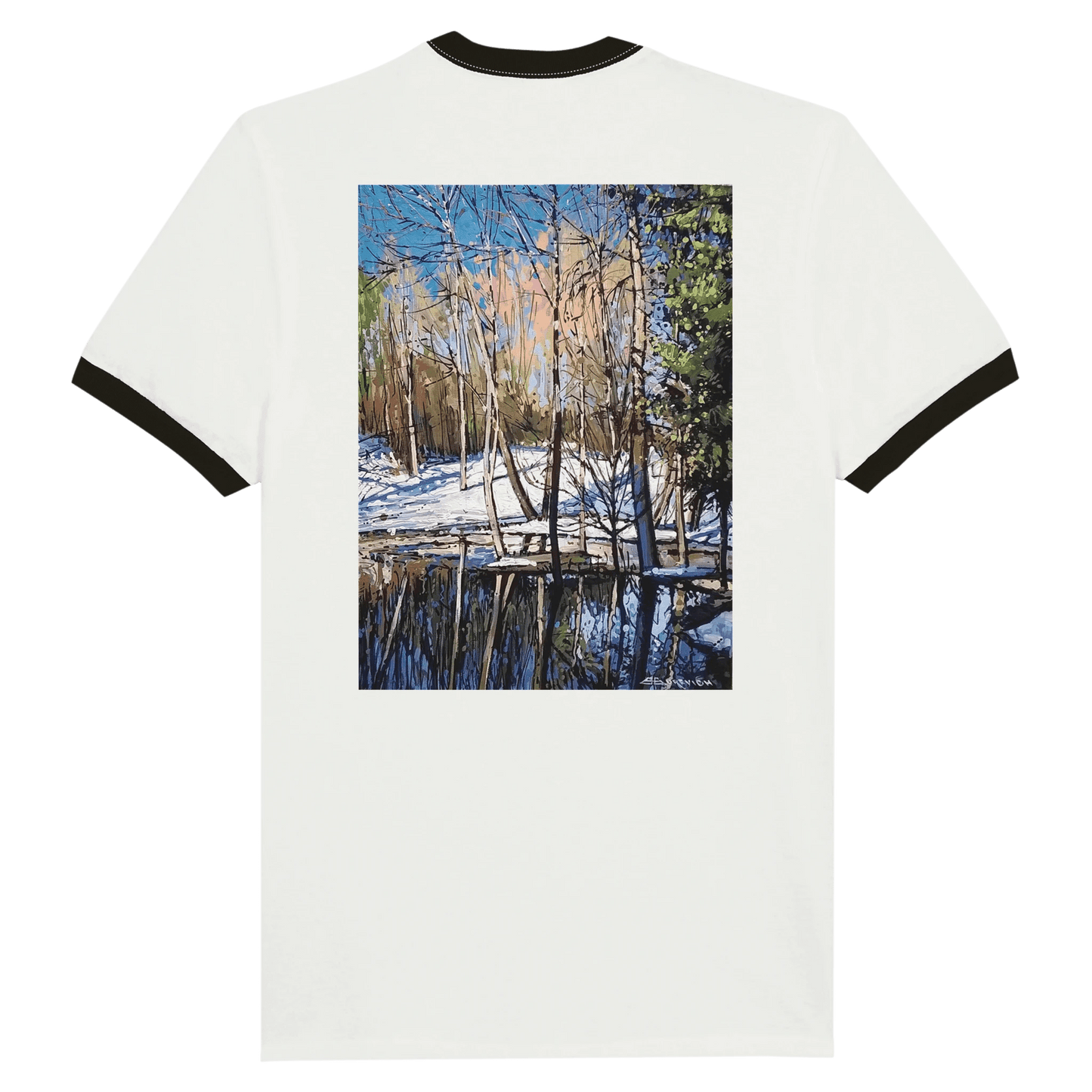 High visibility - Unisex Ringer T-shirt - eduardgurevich S