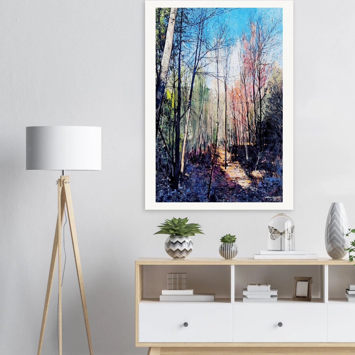 History of last fall - Museum - Quality Matte Paper Poster - eduardgurevich 75x100 cm / 30x40″