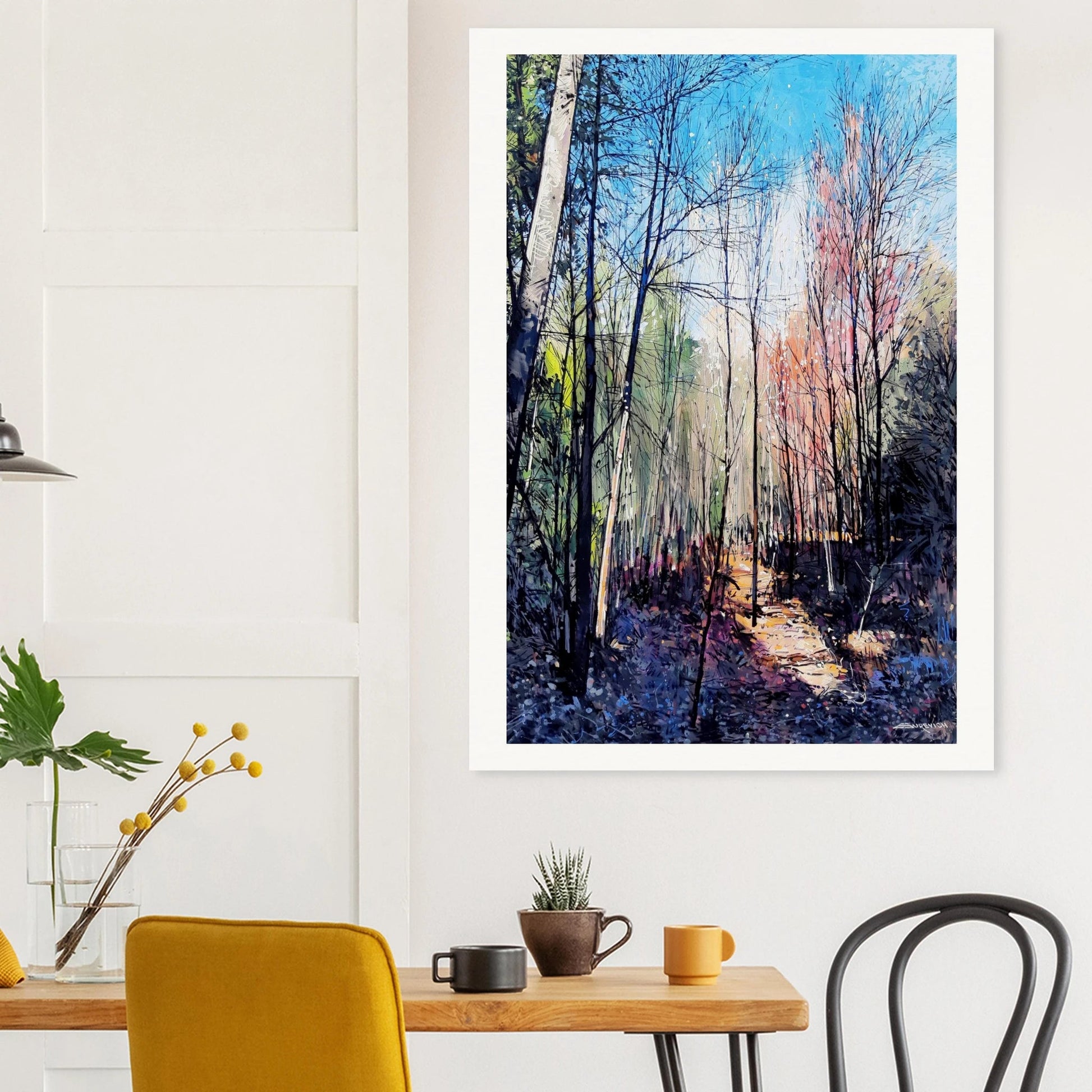 History of last fall - Museum - Quality Matte Paper Poster - eduardgurevich 75x100 cm / 30x40″