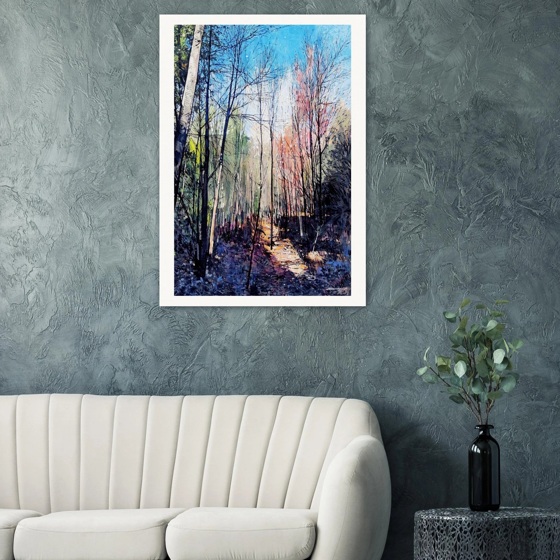 History of last fall - Museum - Quality Matte Paper Poster - eduardgurevich 75x100 cm / 30x40″