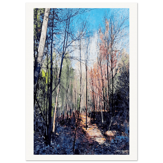 History of last fall - Museum - Quality Matte Paper Poster - eduardgurevich A0 (84.1 x 118.9 cm)