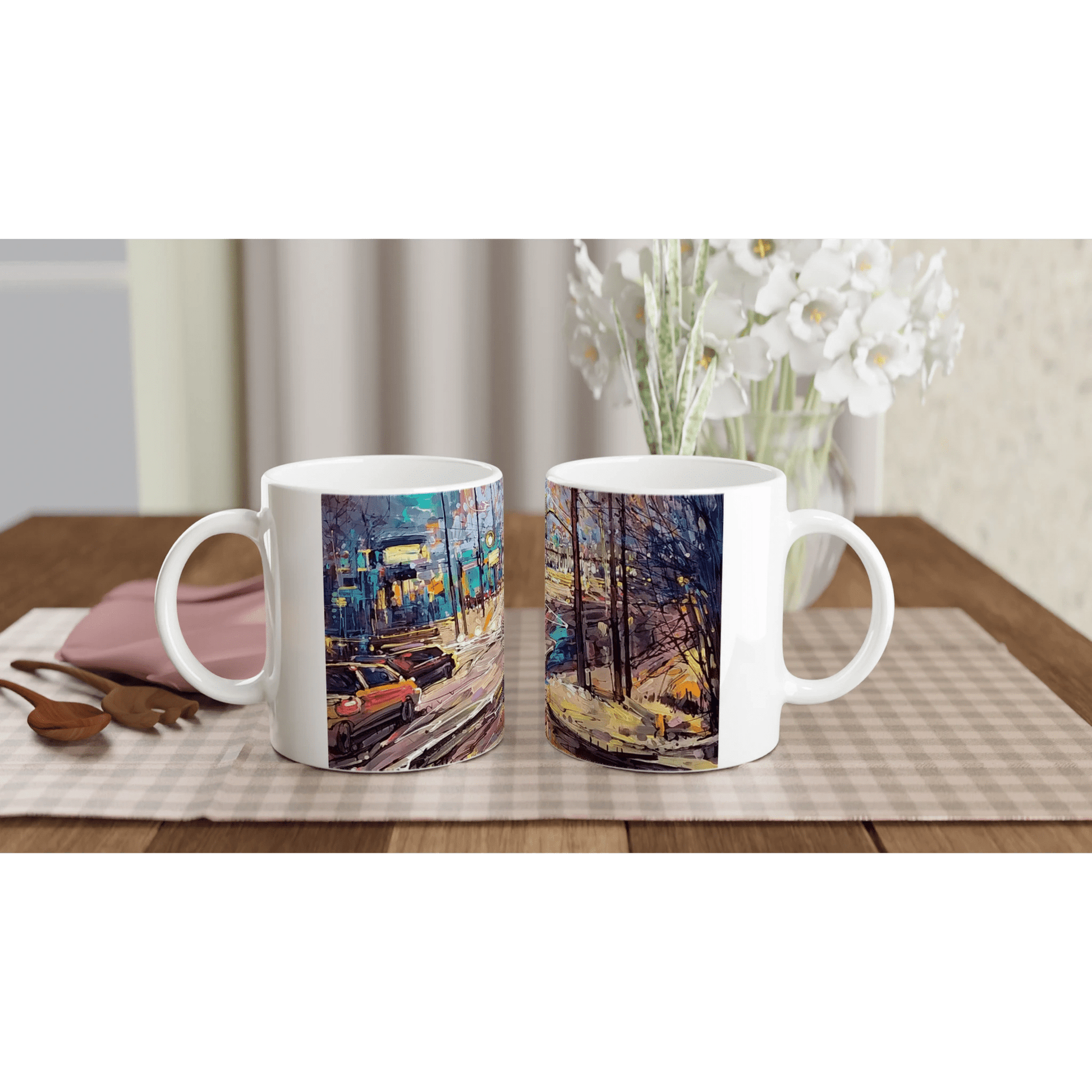 History of lights - 11oz Ceramic Mug - eduardgurevich