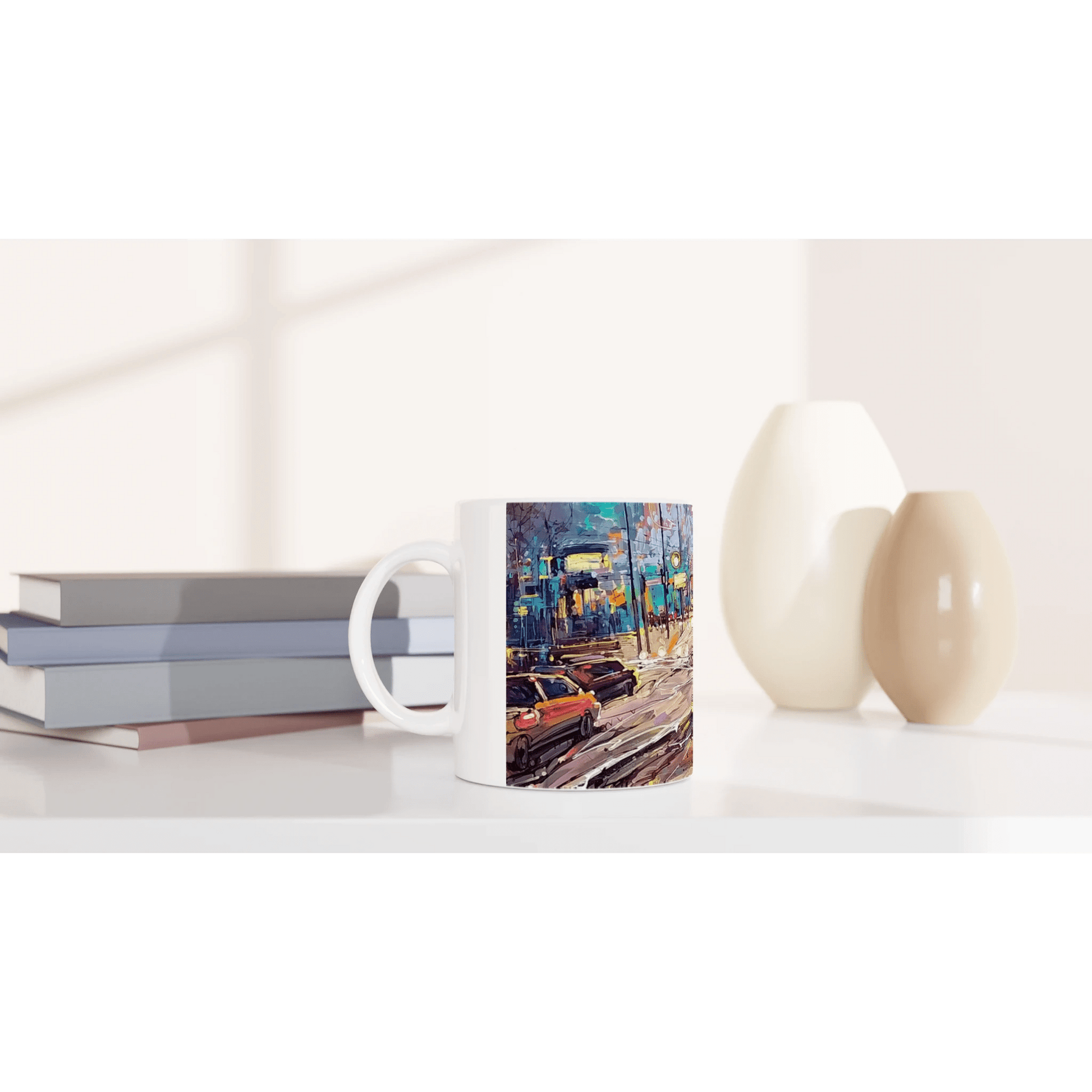 History of lights - 11oz Ceramic Mug - eduardgurevich