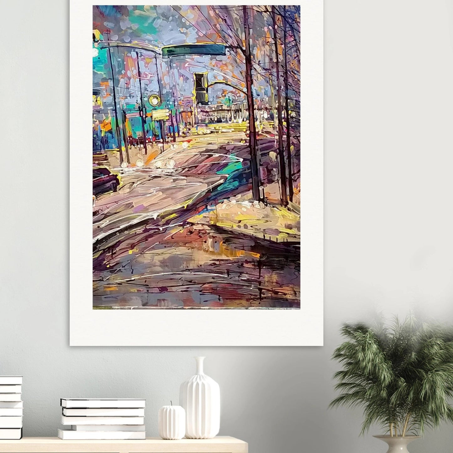 History of lights - Museum - Quality Matte Paper Poster - eduardgurevich 60x90 cm / 24x36″