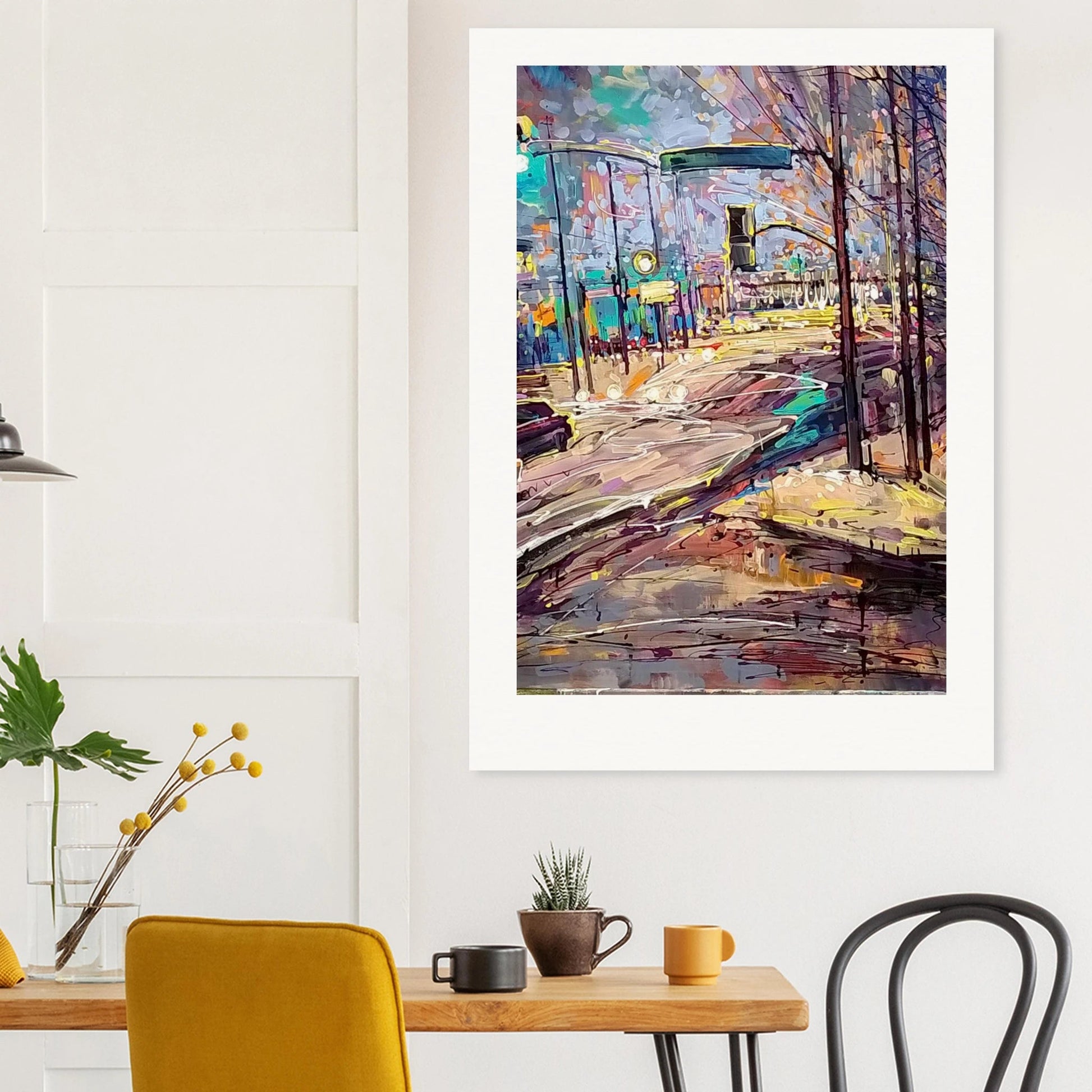 History of lights - Museum - Quality Matte Paper Poster - eduardgurevich 60x90 cm / 24x36″