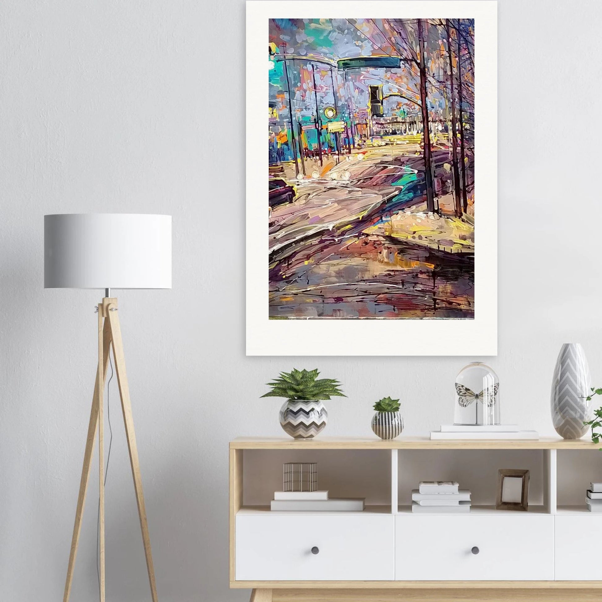 History of lights - Museum - Quality Matte Paper Poster - eduardgurevich 60x90 cm / 24x36″