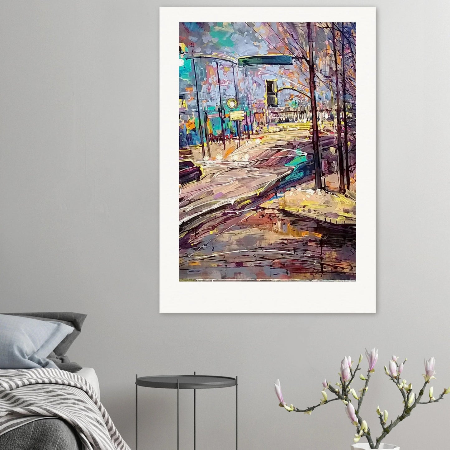 History of lights - Museum - Quality Matte Paper Poster - eduardgurevich 60x90 cm / 24x36″