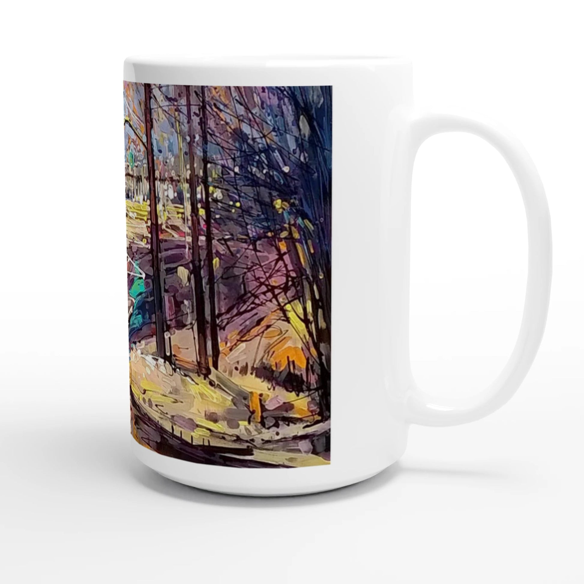 History of lights - White 15oz Ceramic Mug - eduardgurevich