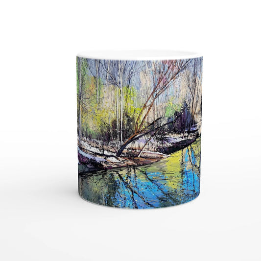 Holiday inn - White 11oz Ceramic Mug - eduardgurevich