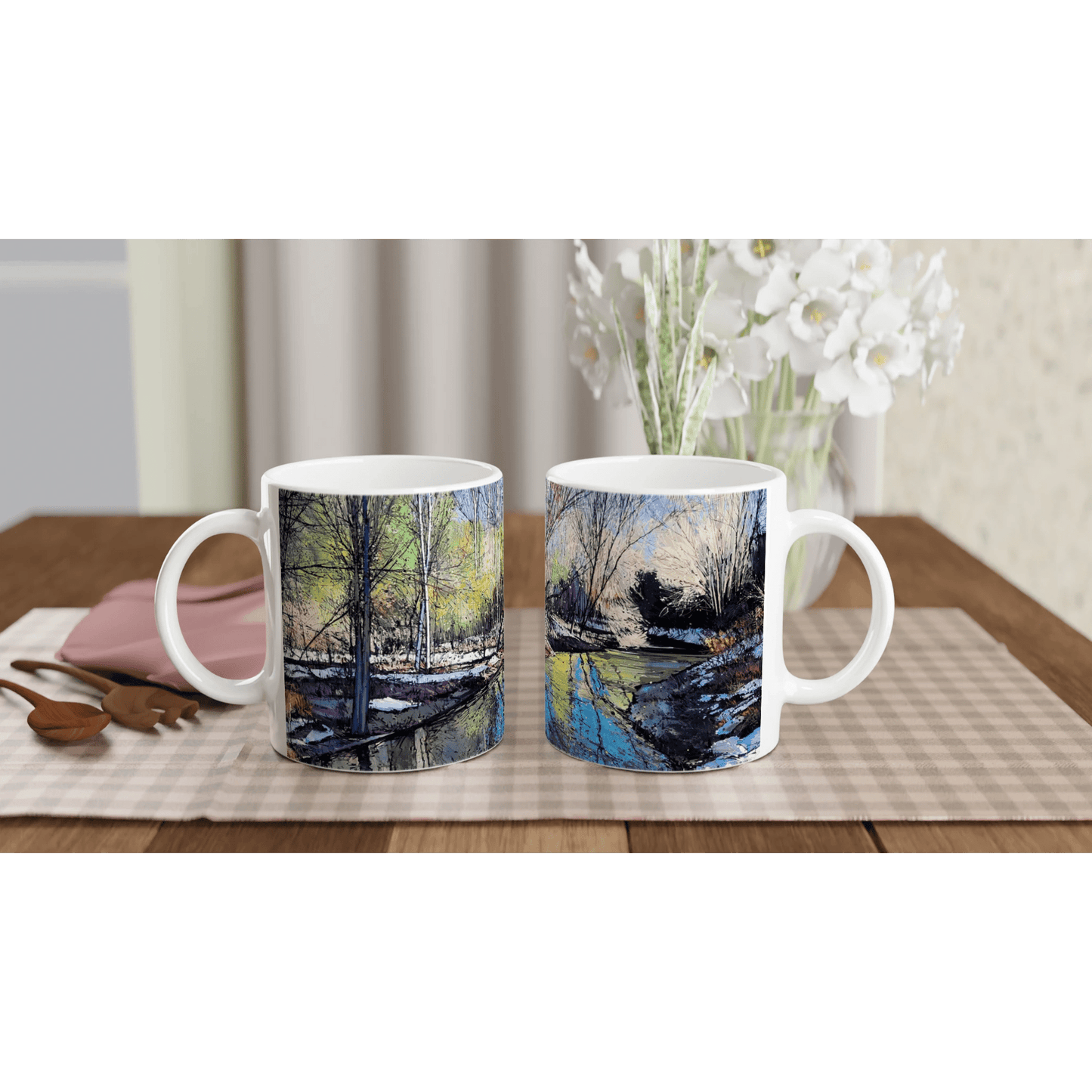 Holiday inn - White 11oz Ceramic Mug - eduardgurevich