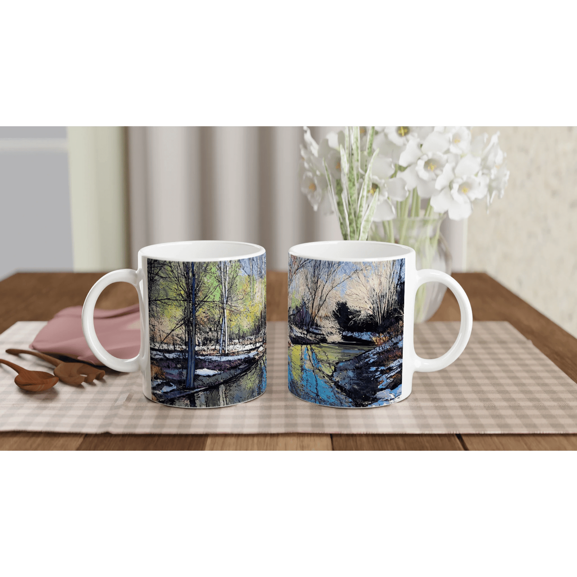 Holiday inn - White 11oz Ceramic Mug - eduardgurevich