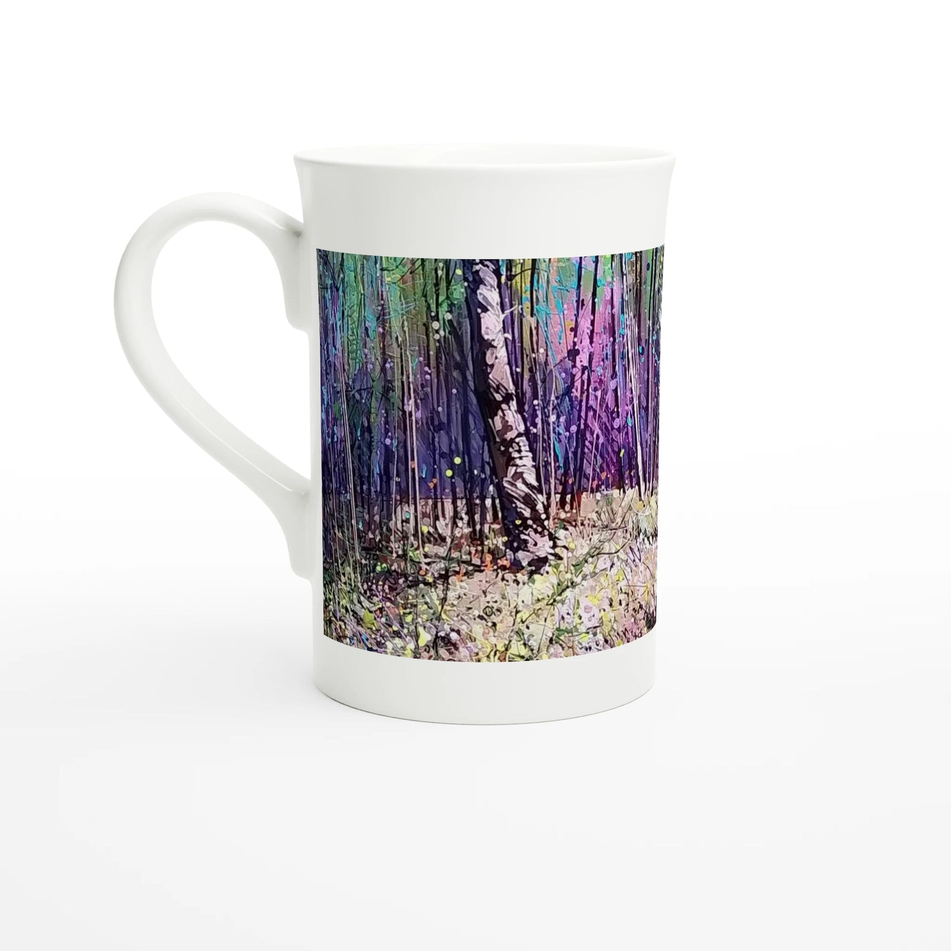 Last statement - White 10oz Porcelain Slim Mug - eduardgurevich
