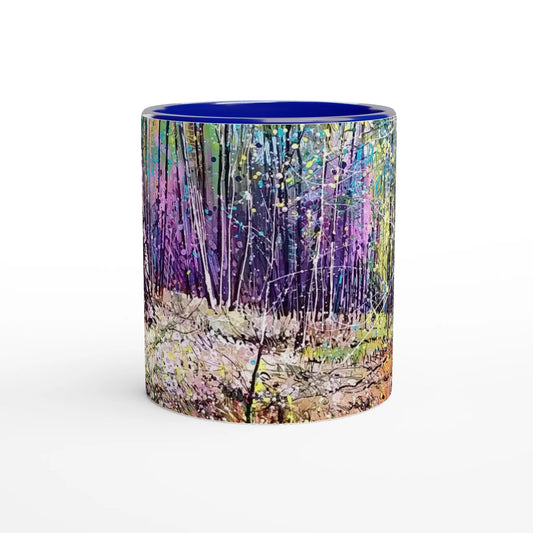 Last statement - White 11oz Ceramic Mug with Color Inside - eduardgurevich