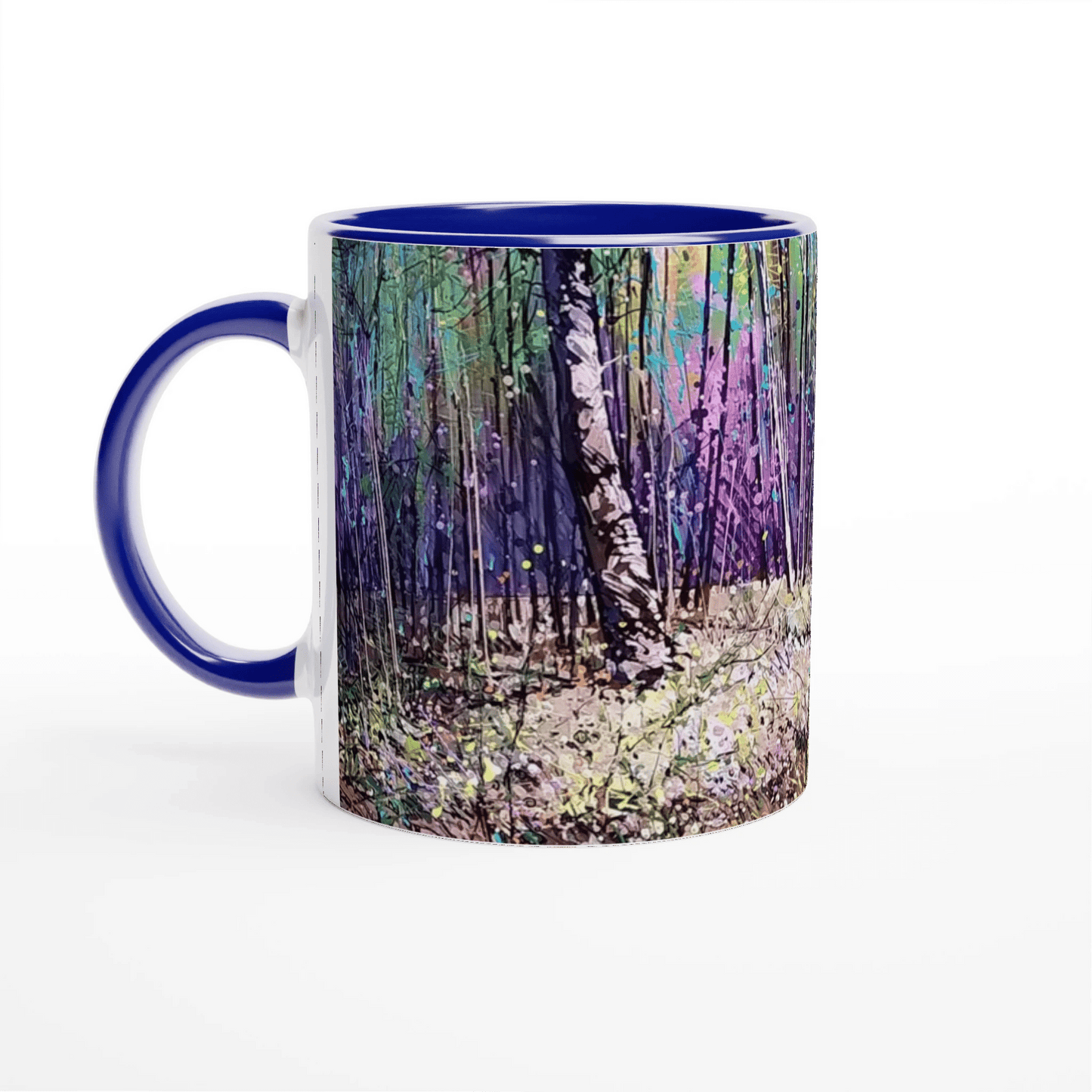 Last statement - White 11oz Ceramic Mug with Color Inside - eduardgurevich