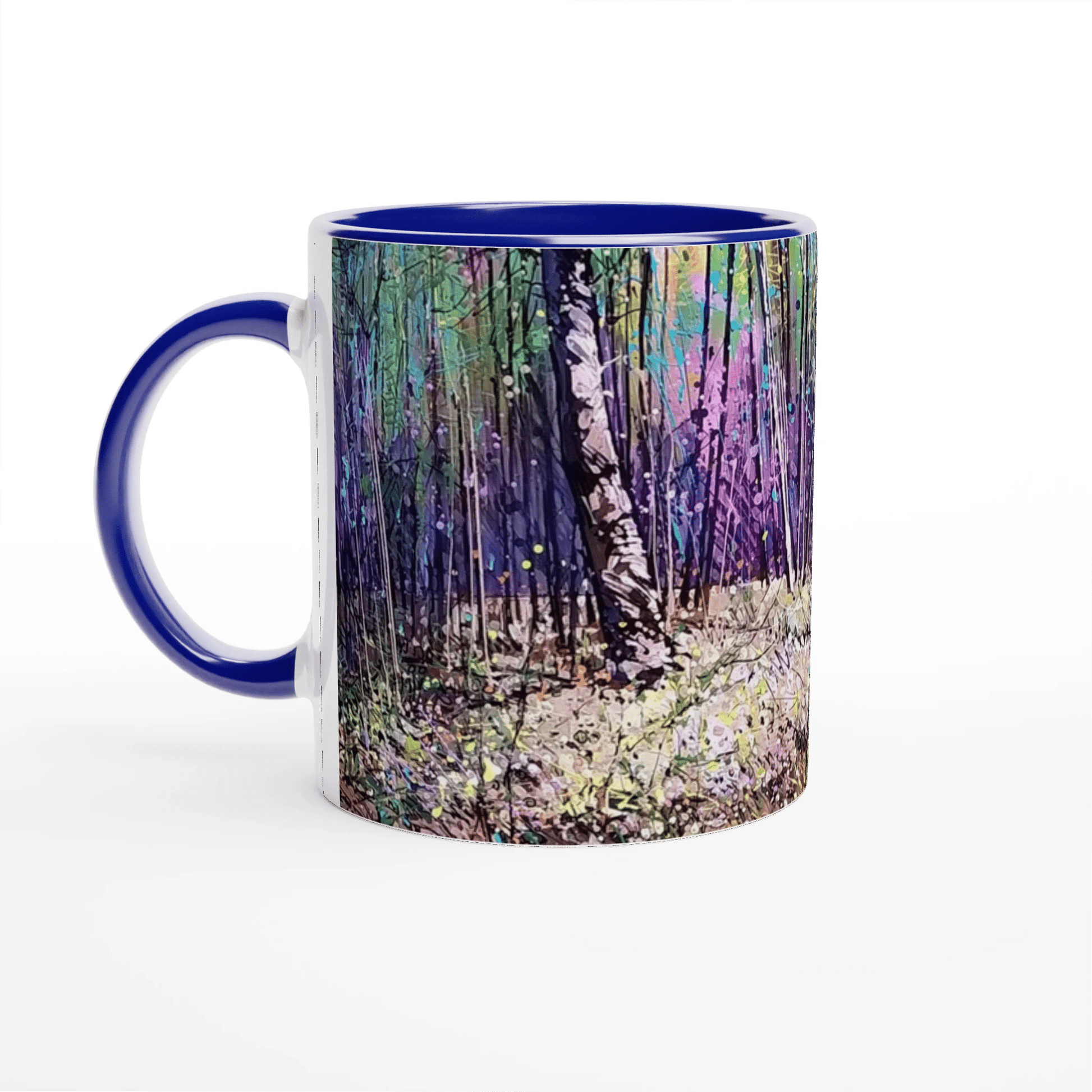 Last statement - White 11oz Ceramic Mug with Color Inside - eduardgurevich