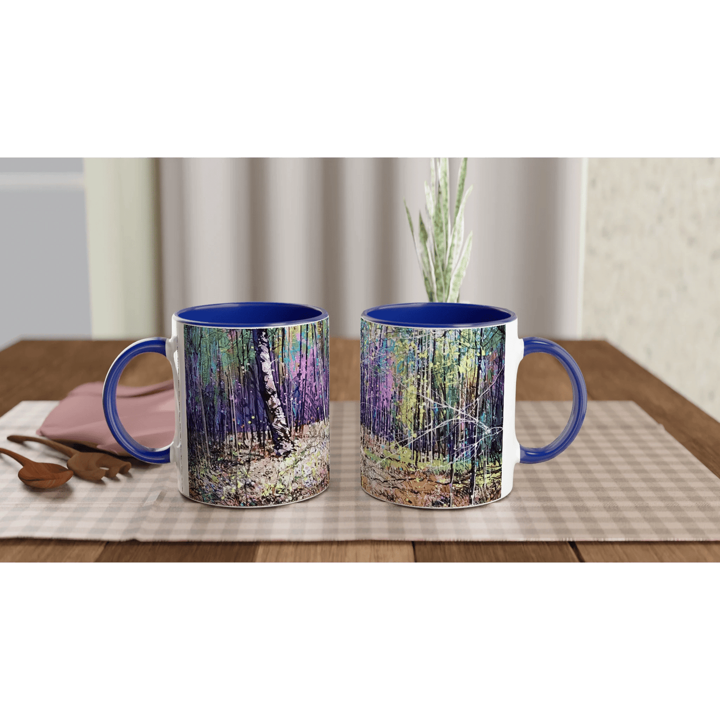 Last statement - White 11oz Ceramic Mug with Color Inside - eduardgurevich