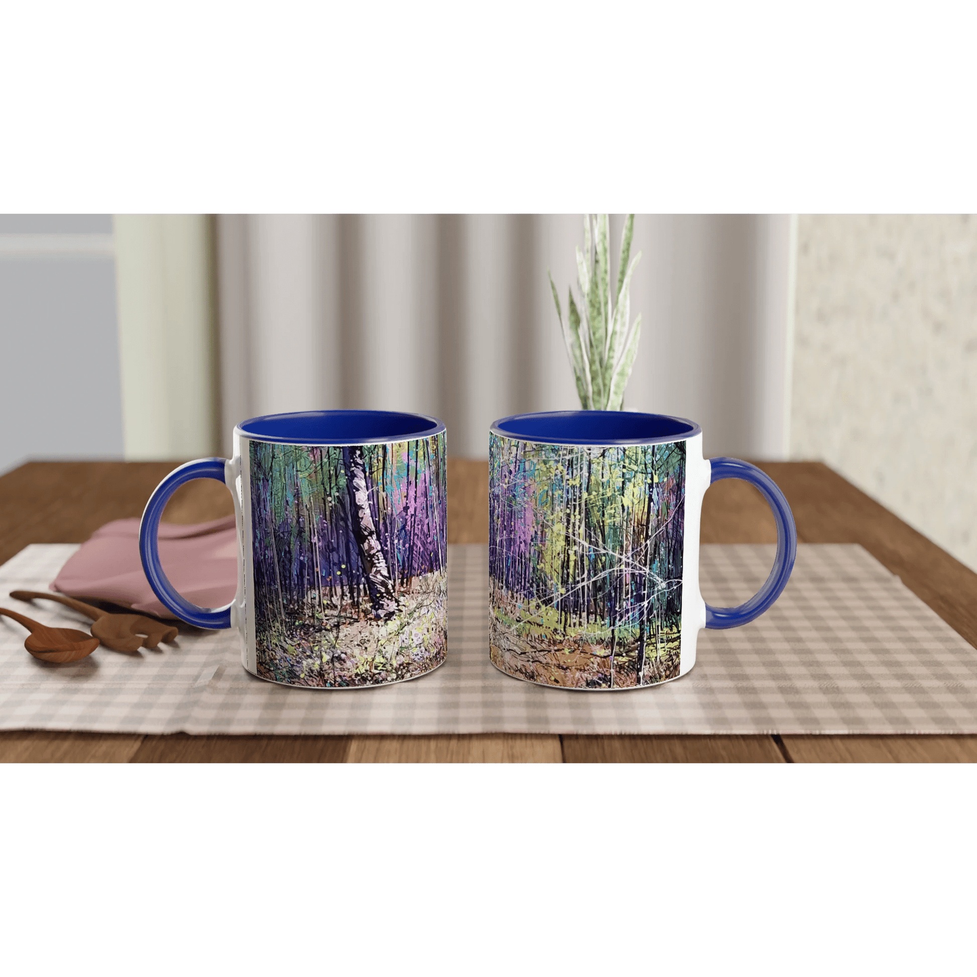 Last statement - White 11oz Ceramic Mug with Color Inside - eduardgurevich
