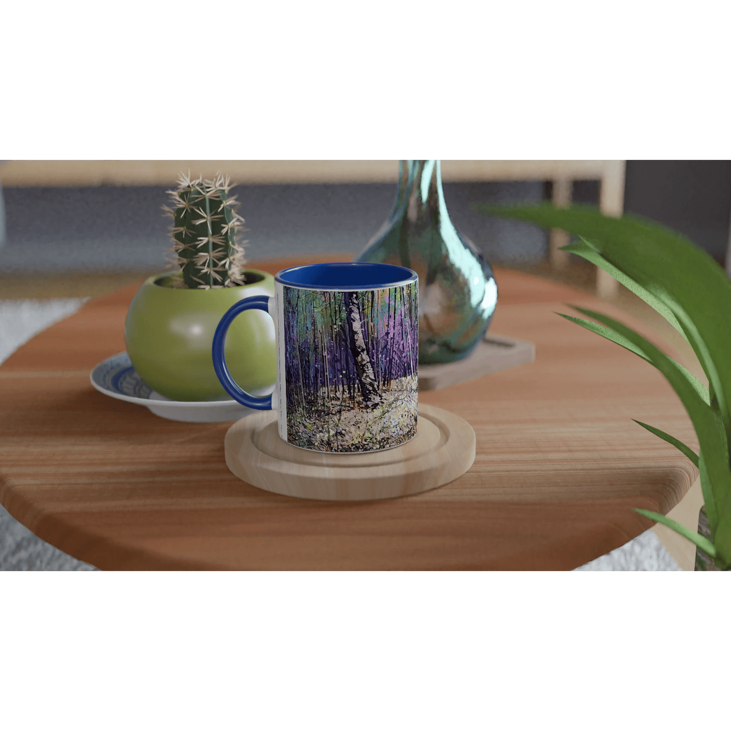 Last statement - White 11oz Ceramic Mug with Color Inside - eduardgurevich