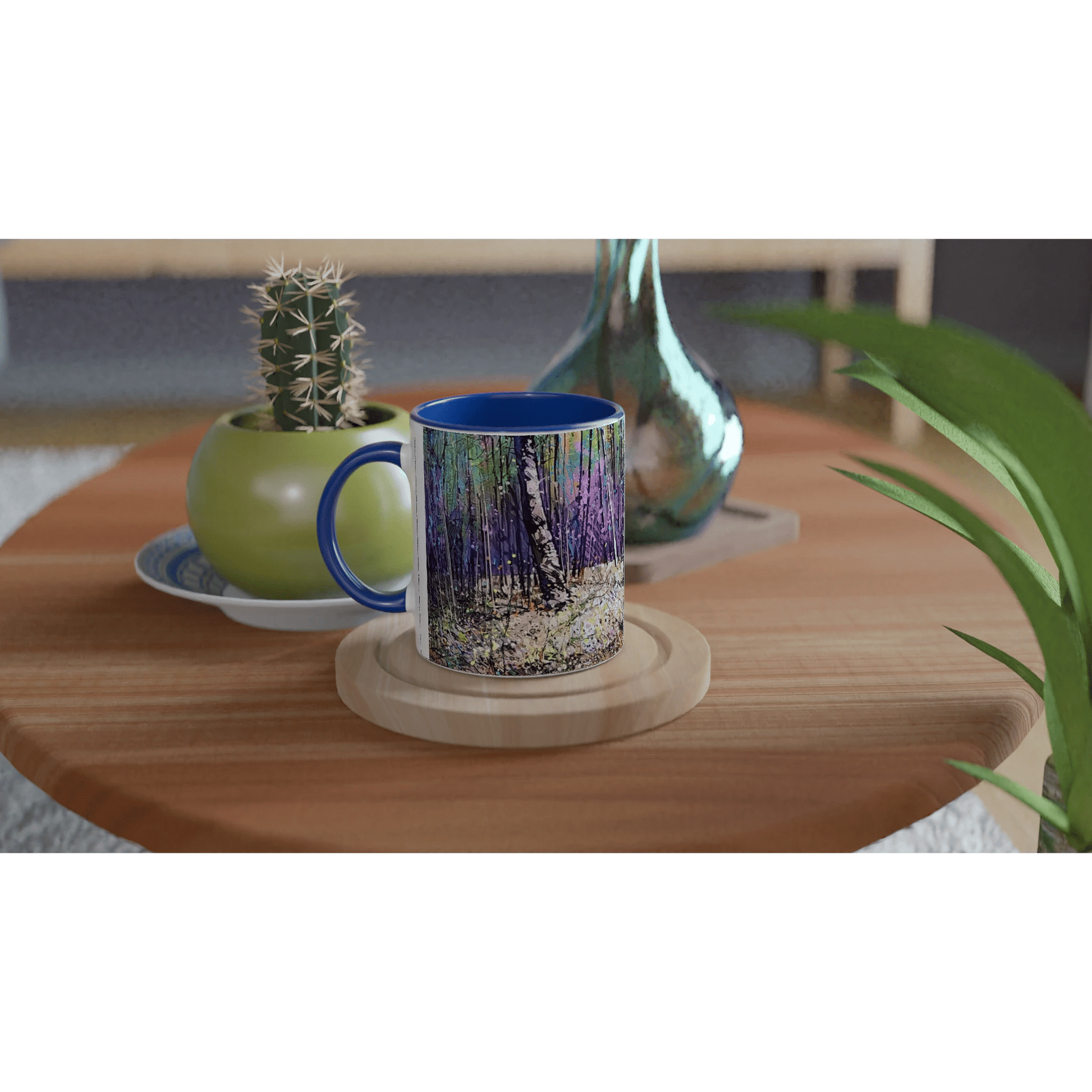 Last statement - White 11oz Ceramic Mug with Color Inside - eduardgurevich