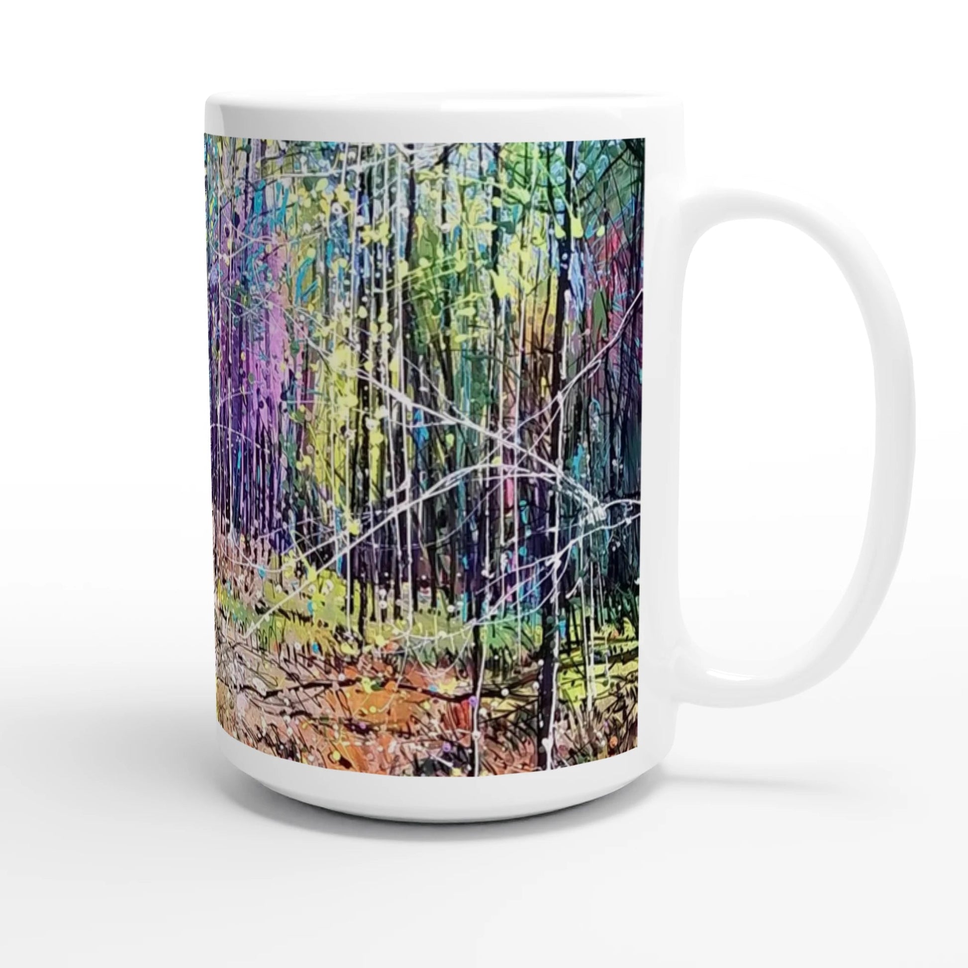 Last statement - White 15oz Ceramic Mug - eduardgurevich