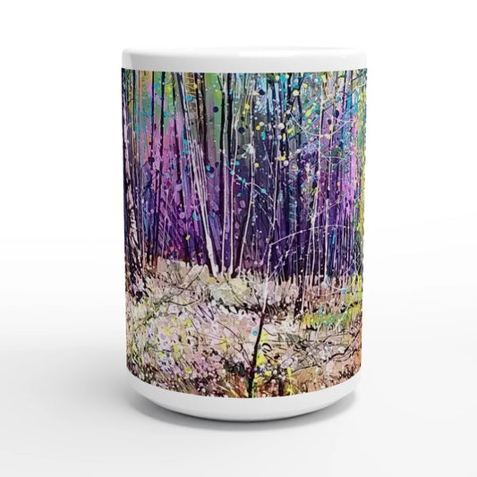 Last statement - White 15oz Ceramic Mug - eduardgurevich