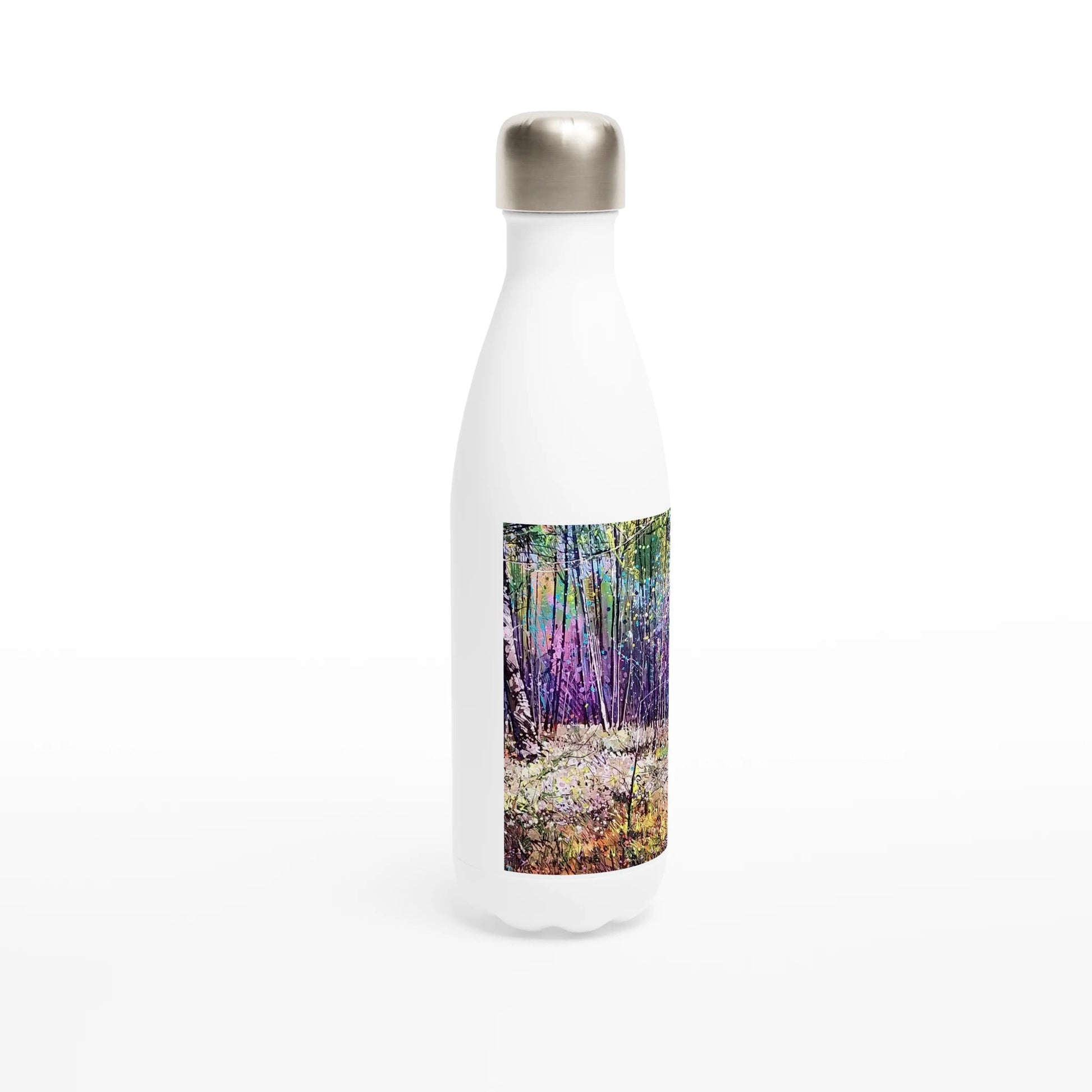 Last statement - White 17oz Stainless Steel Water Bottle - eduardgurevich
